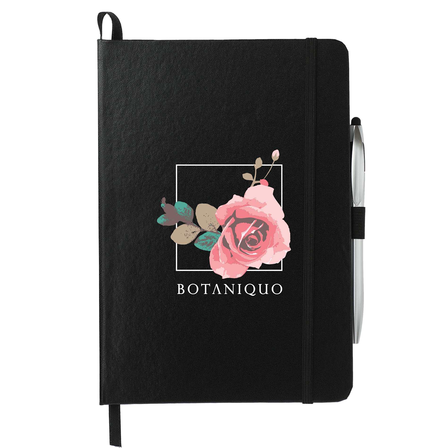 FSC® Mix 6" x 8.5" Crown Journal with Pen-Stylus
