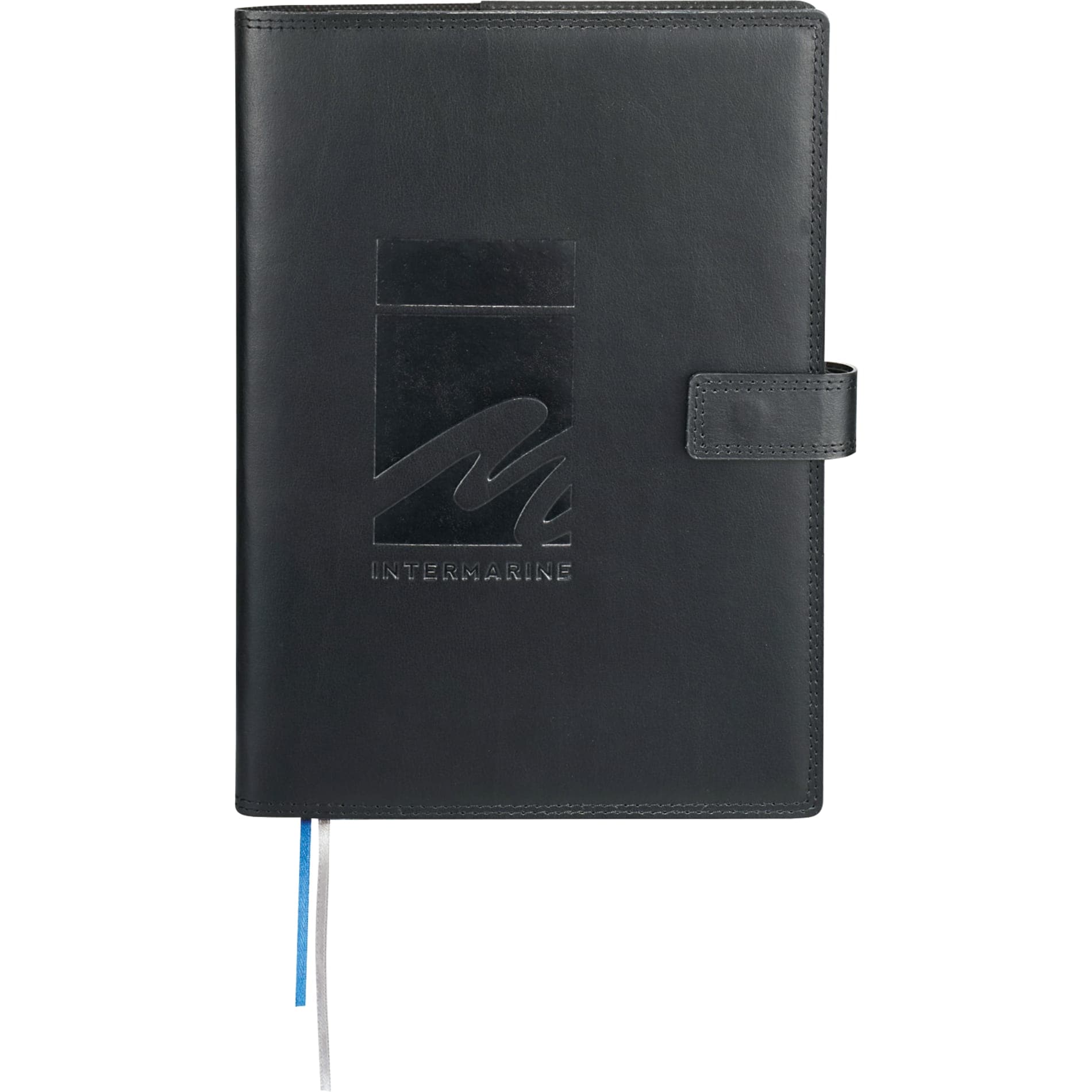 FSC® Mix 7" x 10" Uptown Refillable Leather Journa - Image 1