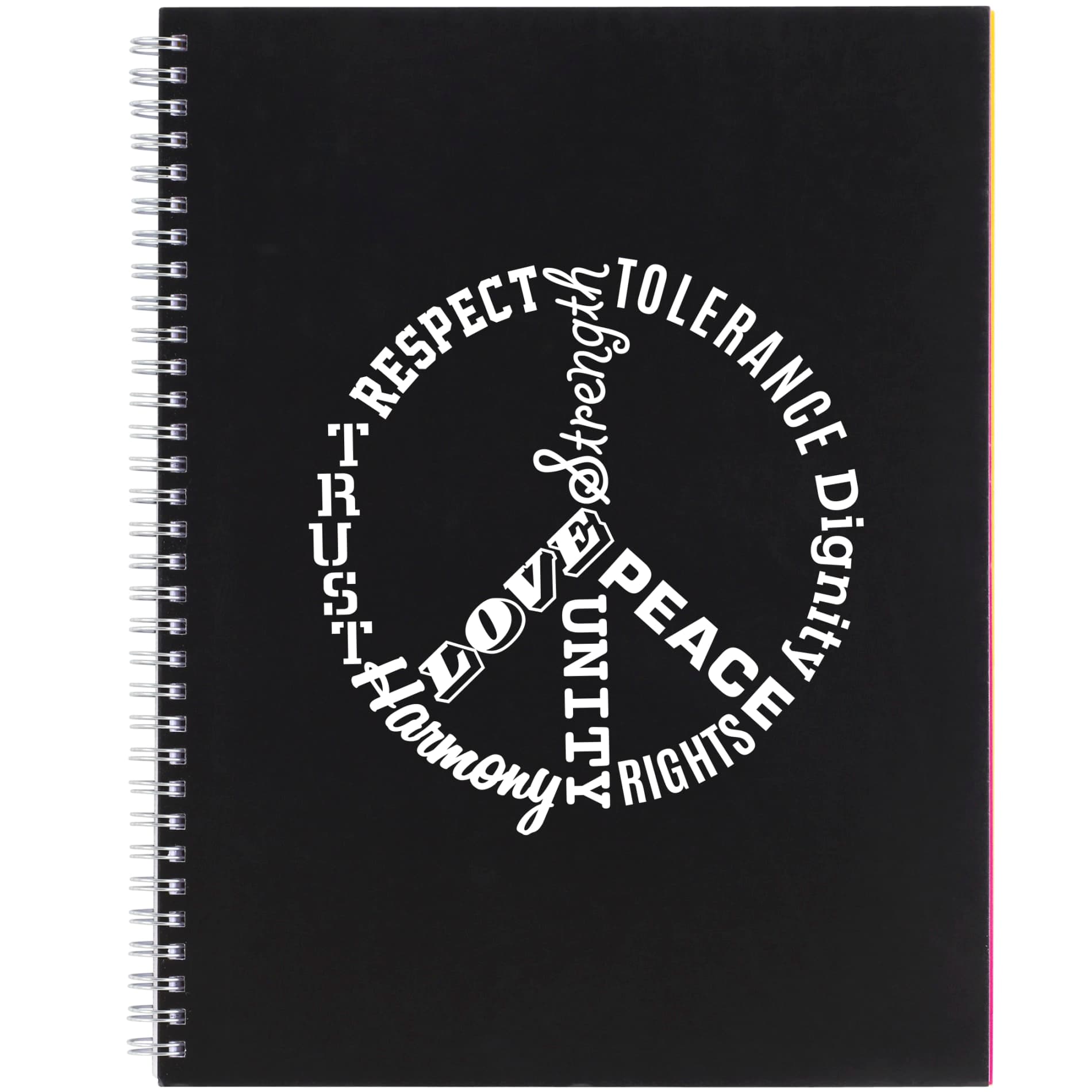 FSC® Mix 8.5" x 11" Remark 5-subject Notebook - Image 1
