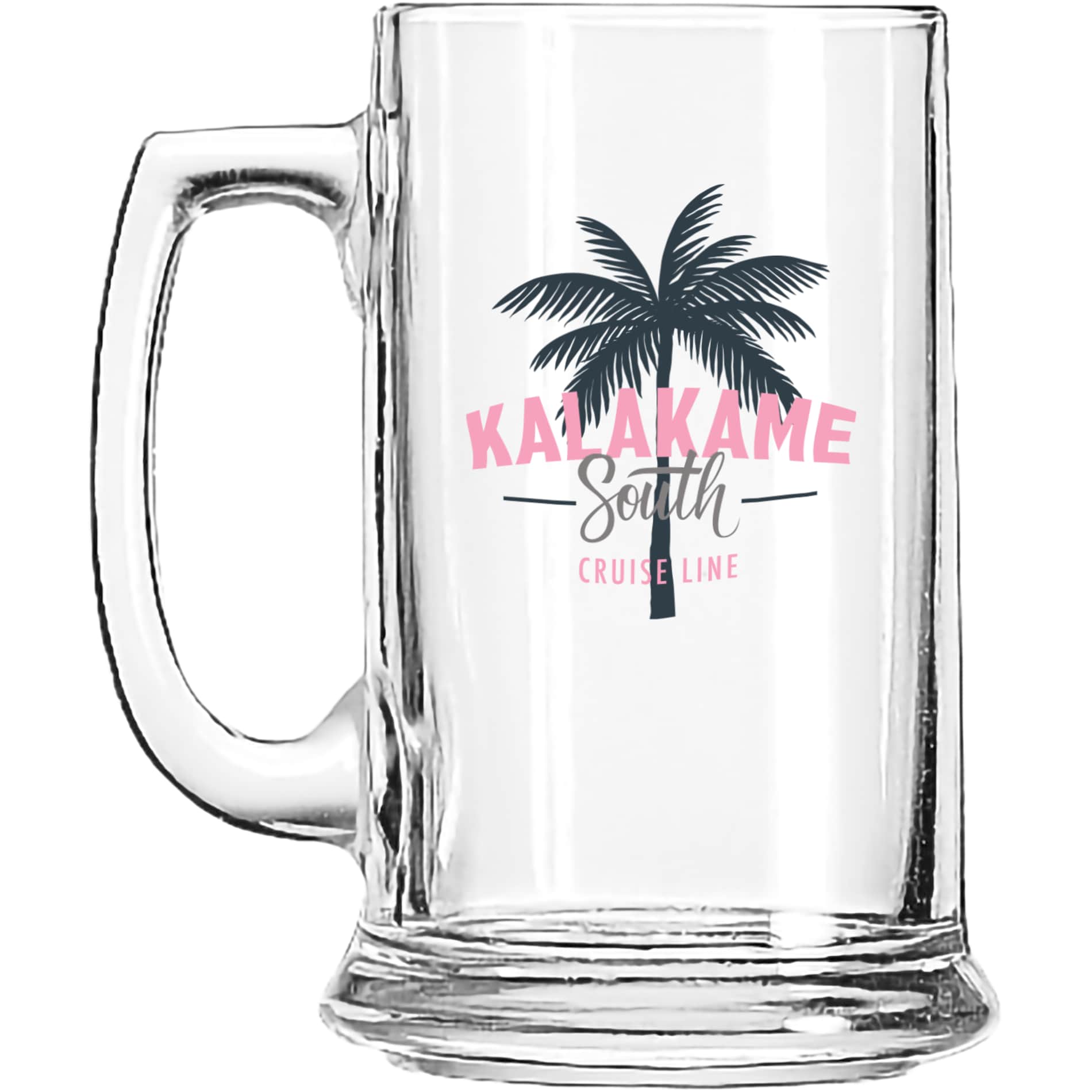 Glass Beer Mug 15oz - Image 1