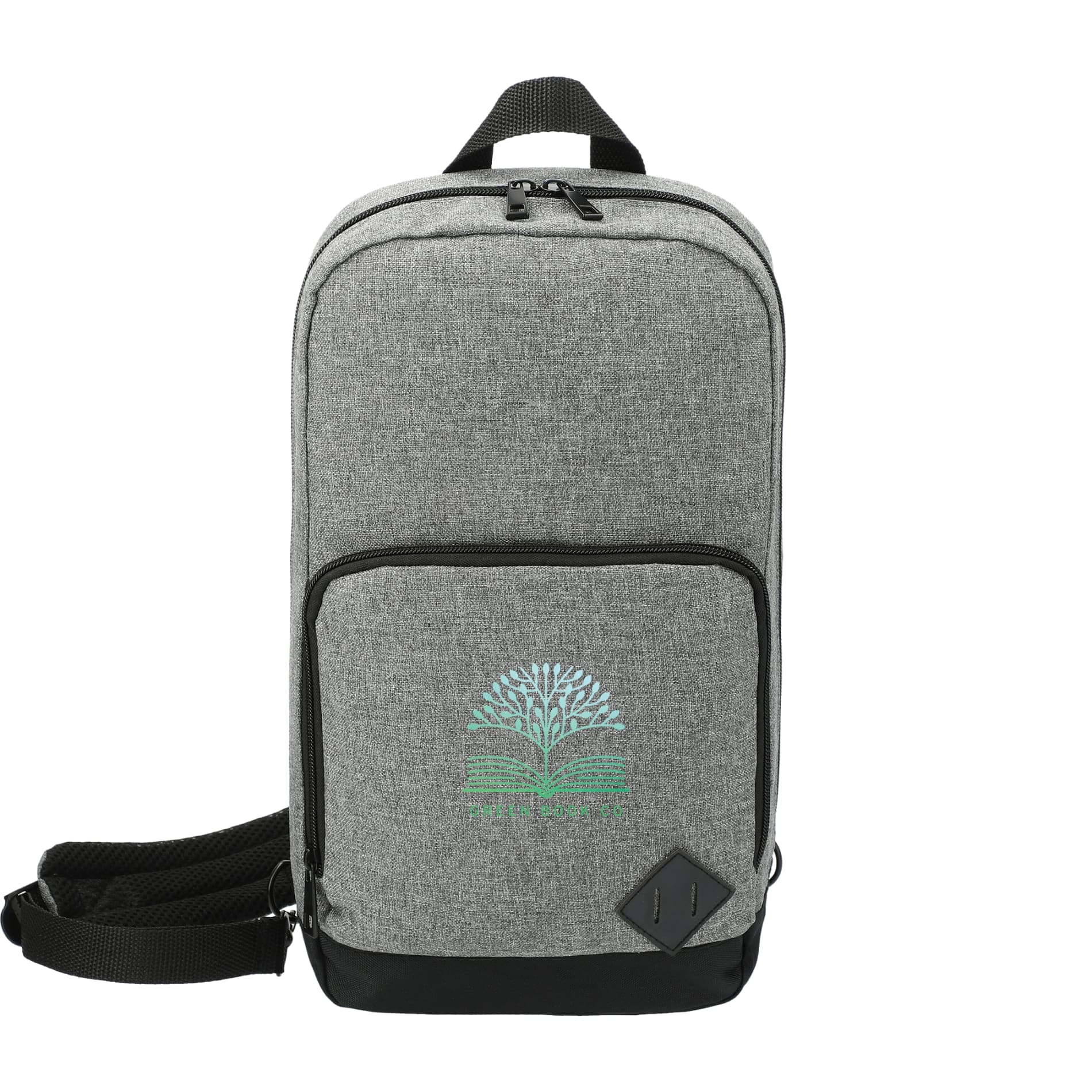 Graphite Deluxe Recycled Sling Backpack - Image 1
