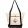 Isle 8oz Organic Cotton Zippered Tote - Image 1