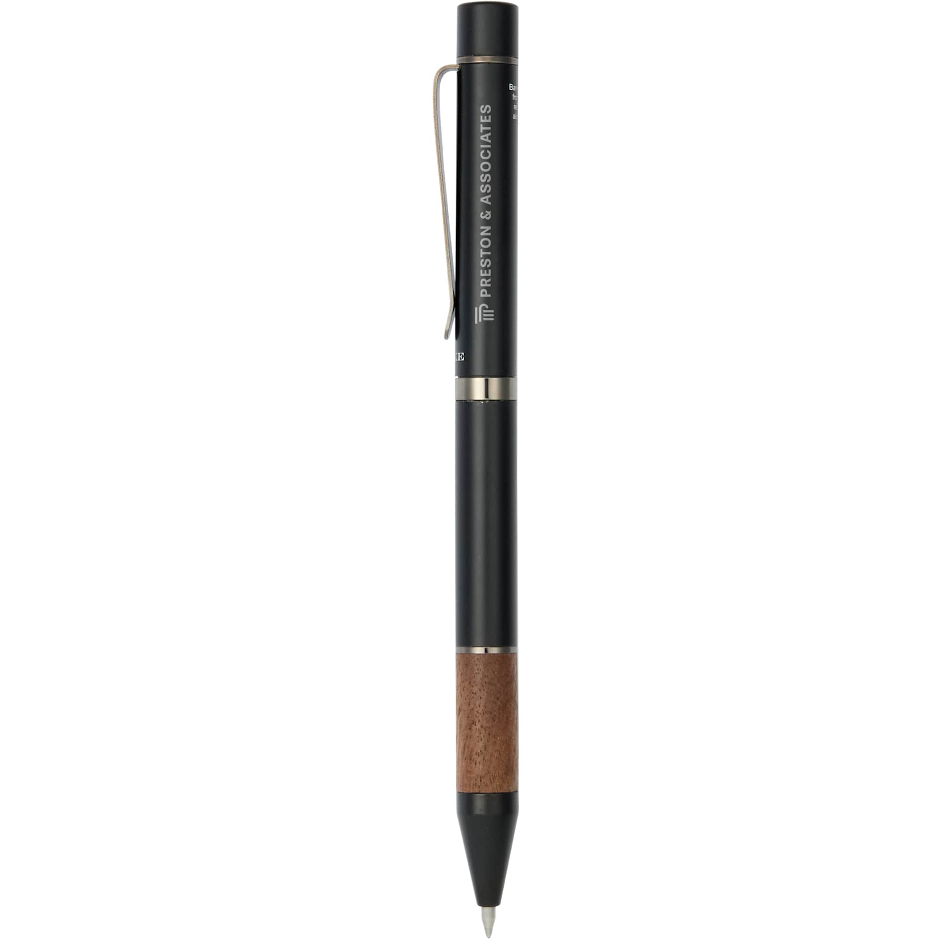 Luxe Recycled Aluminum and Walnut Ballpoint - Image 1