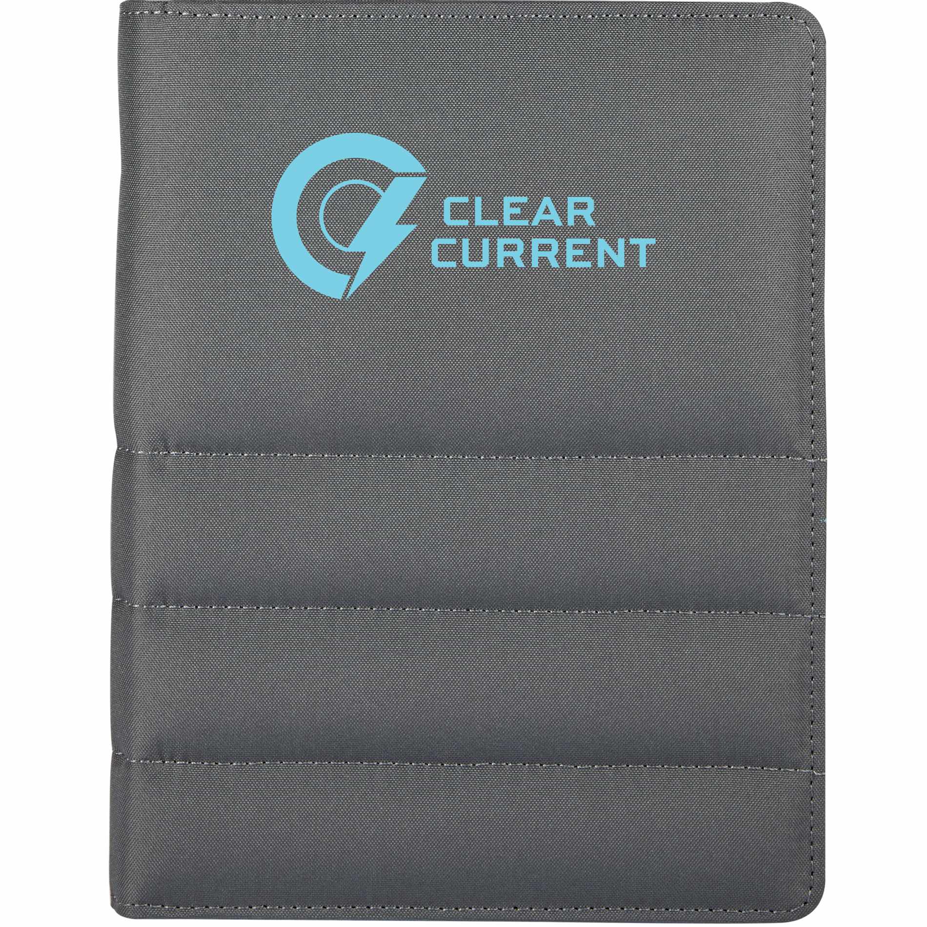 Puffer Zippered Padfolio with FSC© Recycled Paper - Image 1