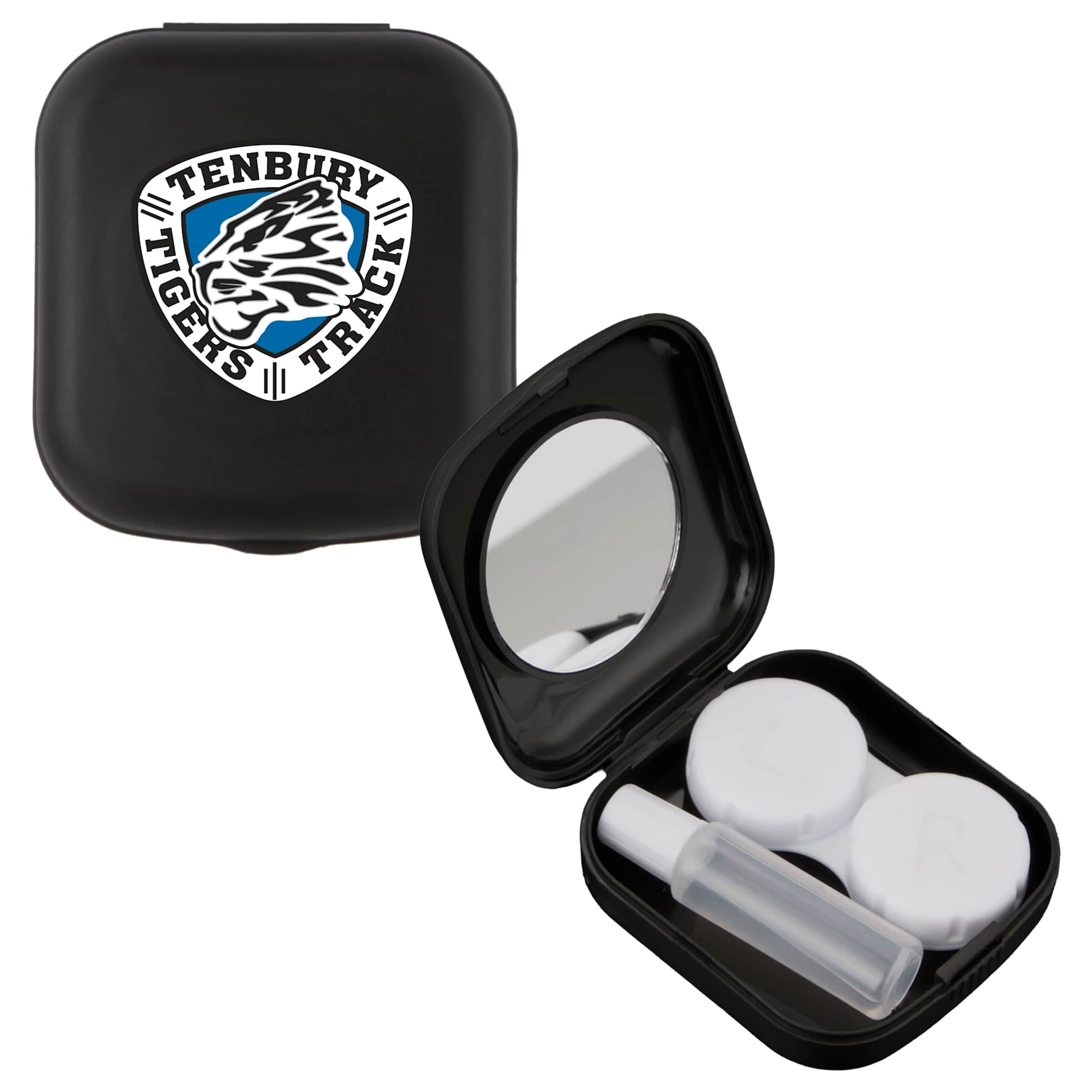 Recycled Contact Lens Travel Kit w Mirror