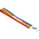Recycled Rainbow Wrist Lanyard - Image 1