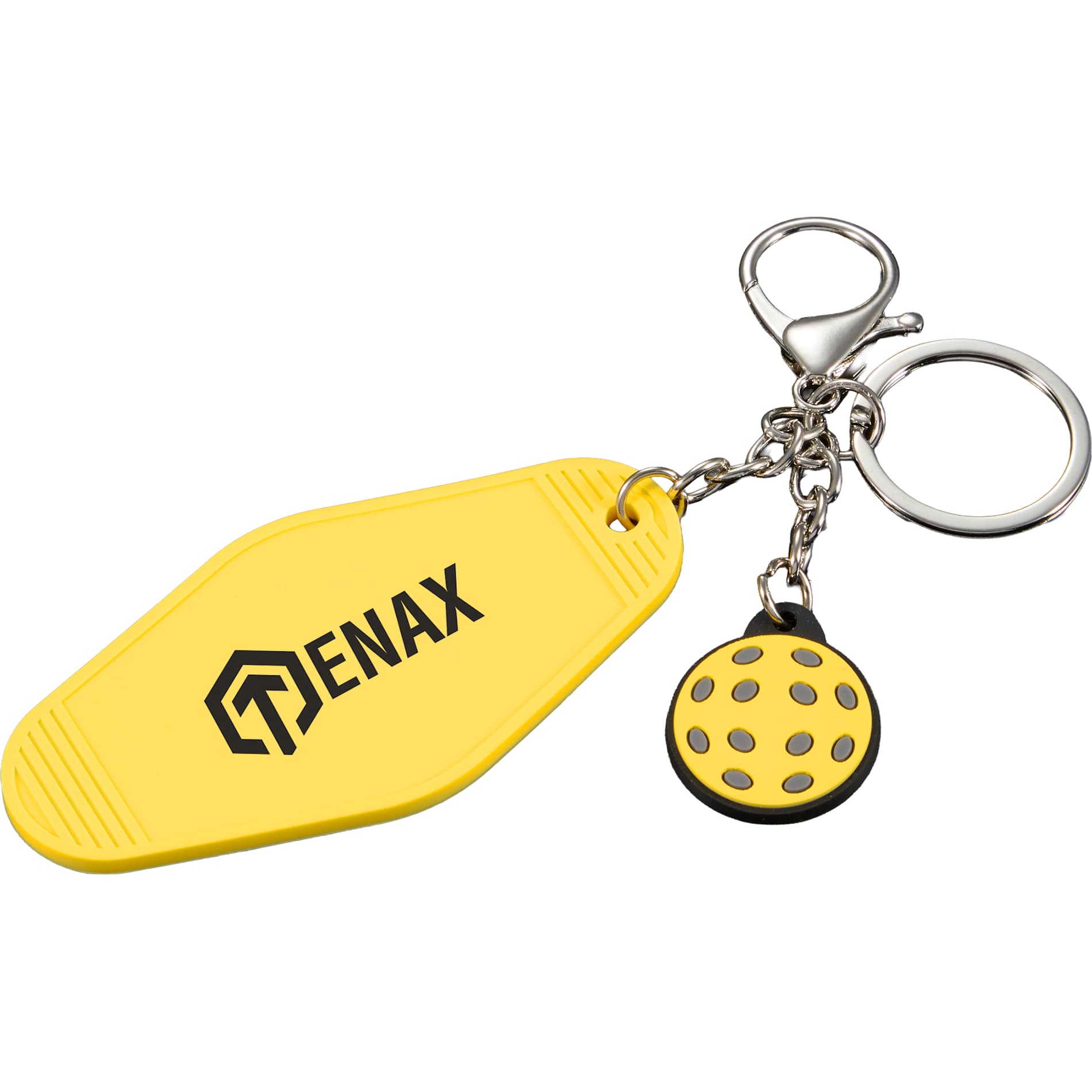 Retro Pickleball Motel Keychain - Image 1