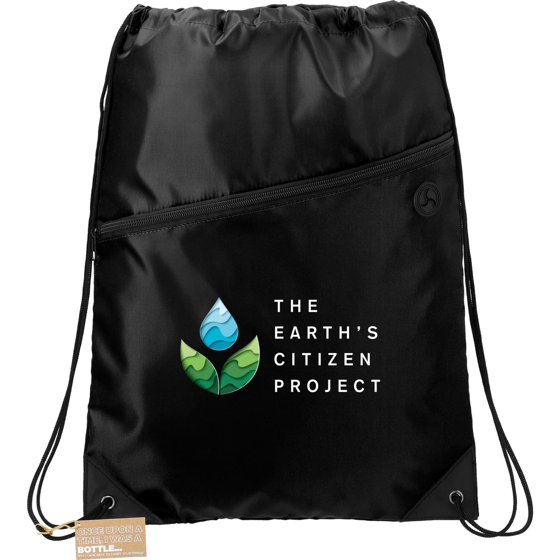 Robin RPET Drawstring Bag - Image 1