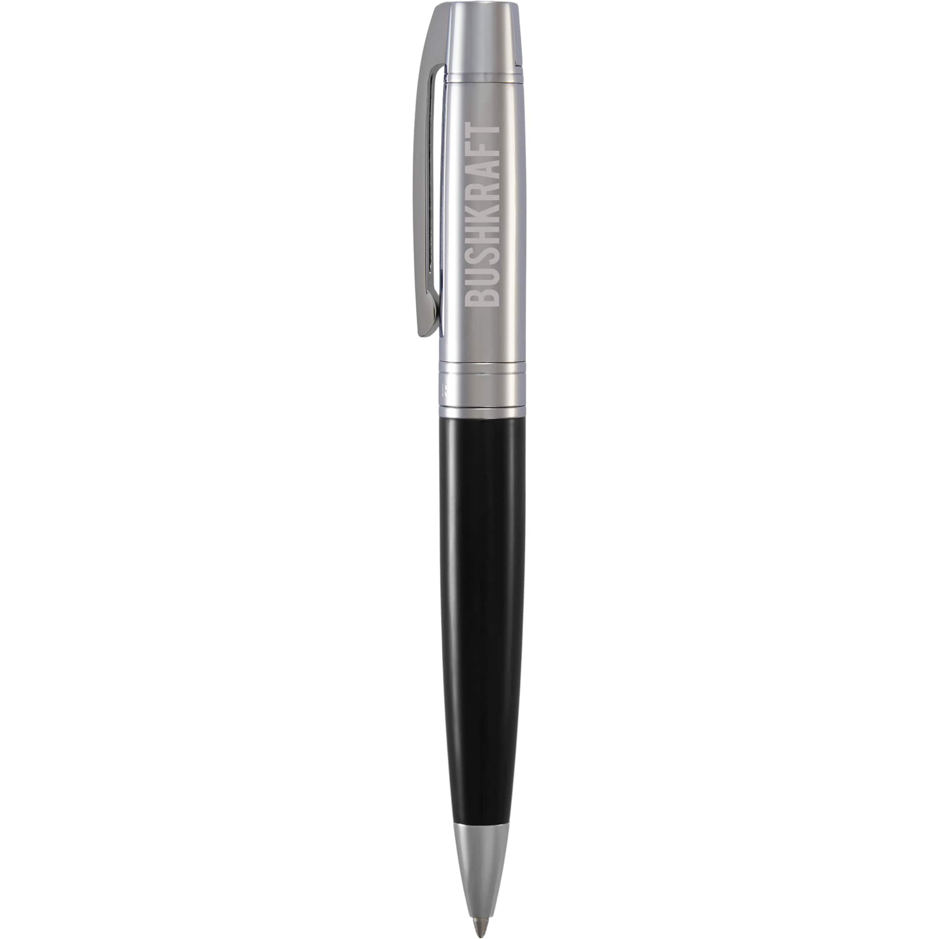 Sheaffer® 300 Glossy Chrome Black Ballpoint - Image 1