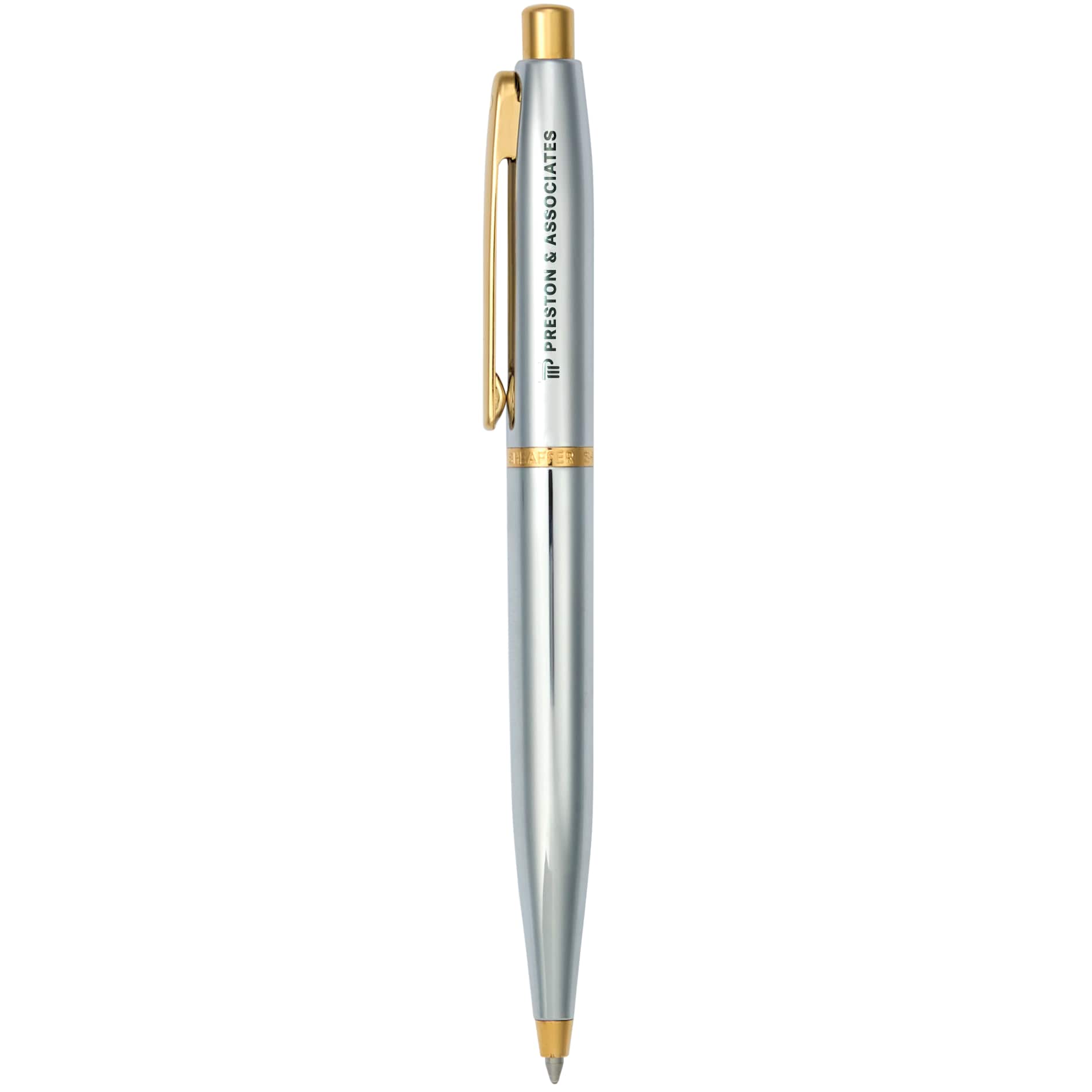 Sheaffer® VFM Polished Chrome with Gold Ballpoint - Image 1
