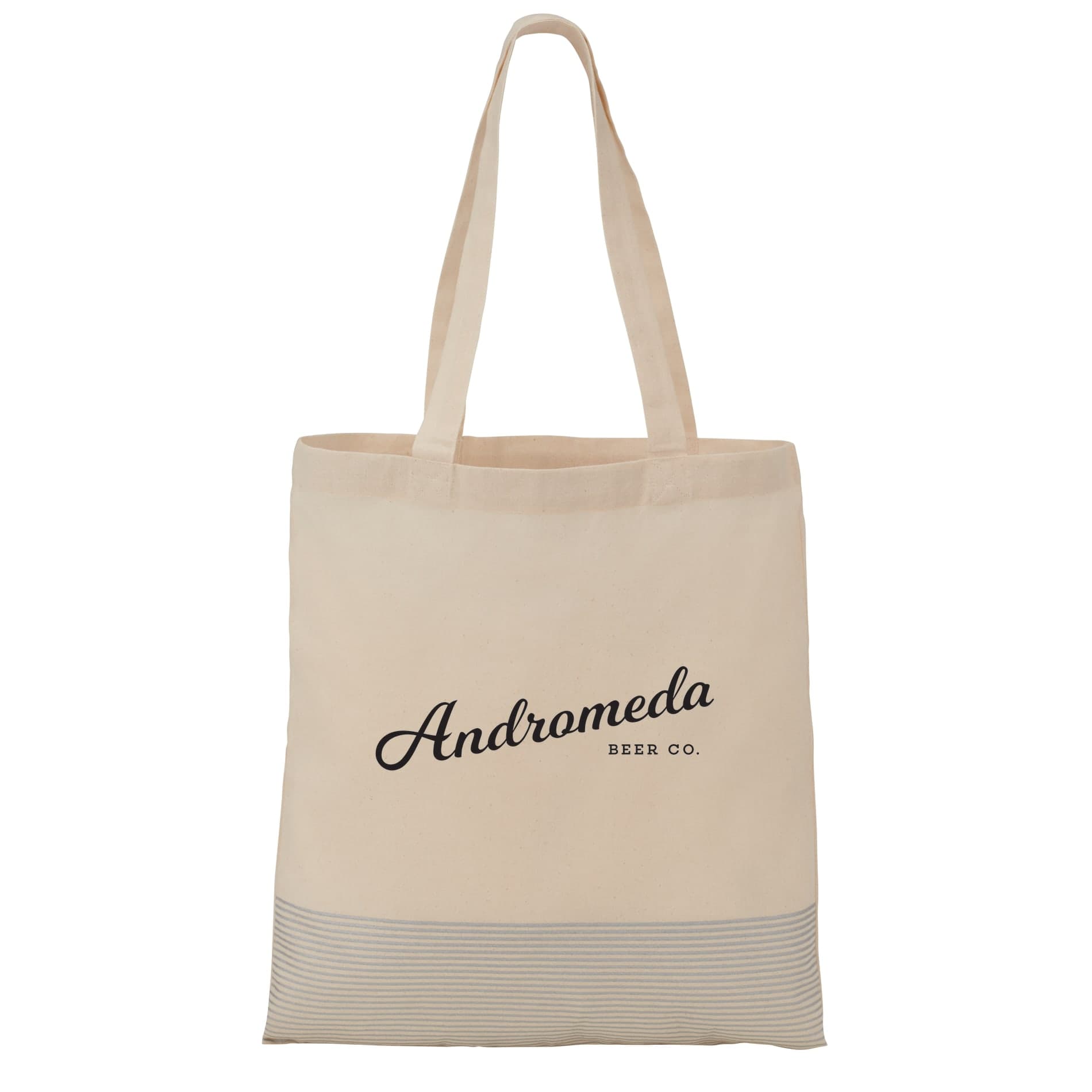 Silver Line Cotton Convention Tote - Image 1