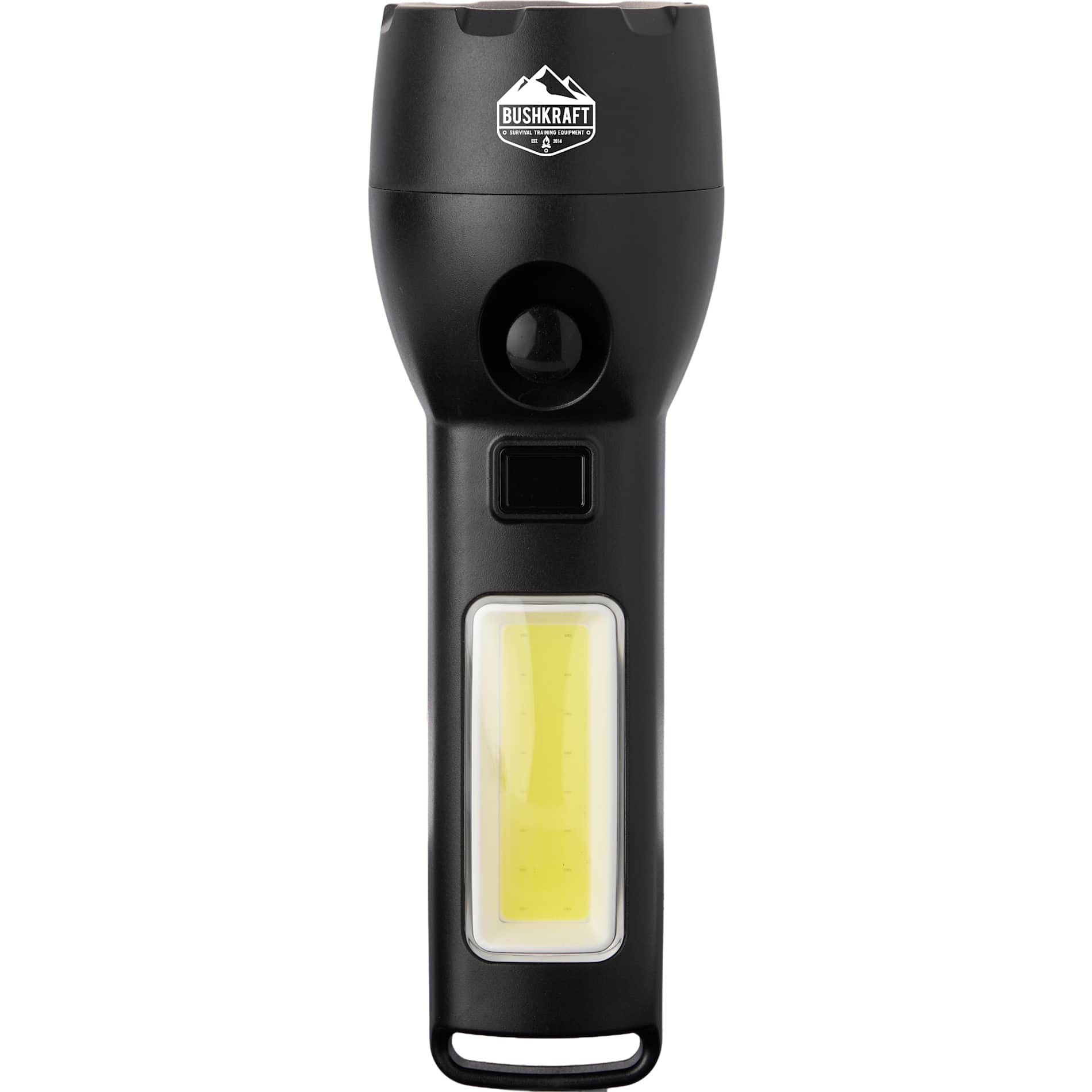 Solar Powered Rechargeable COB Flashlight