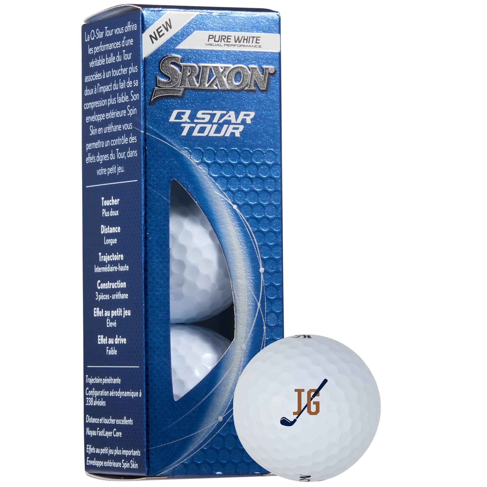 Srixon Q-STAR TOUR Golf Balls - 3 Pack - Image 1