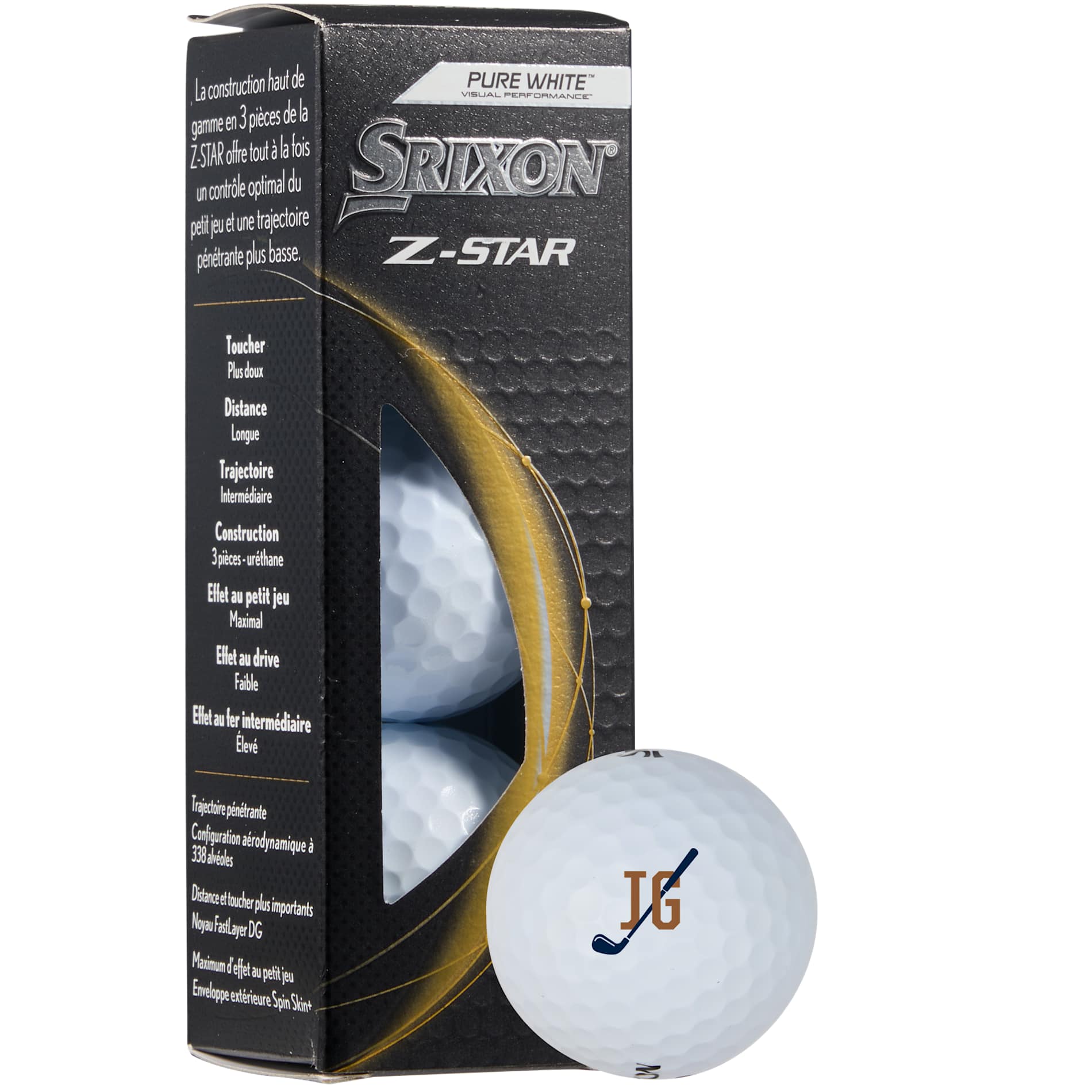 Srixon Z-STAR Golf Balls - 3 Pack - Image 1