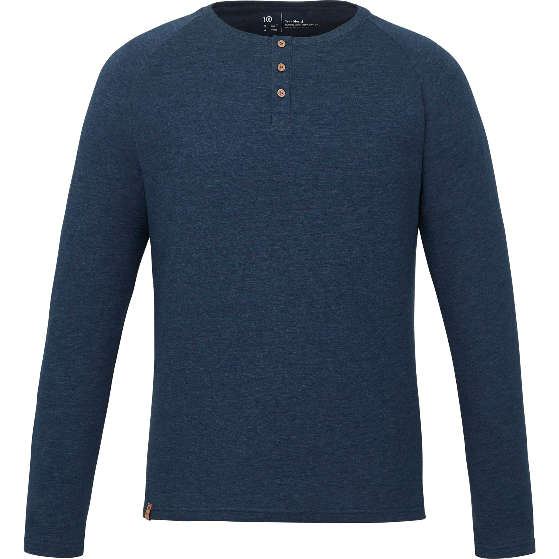tentree TreeBlend Classic Henley Longsleeve - Men's - Image 1