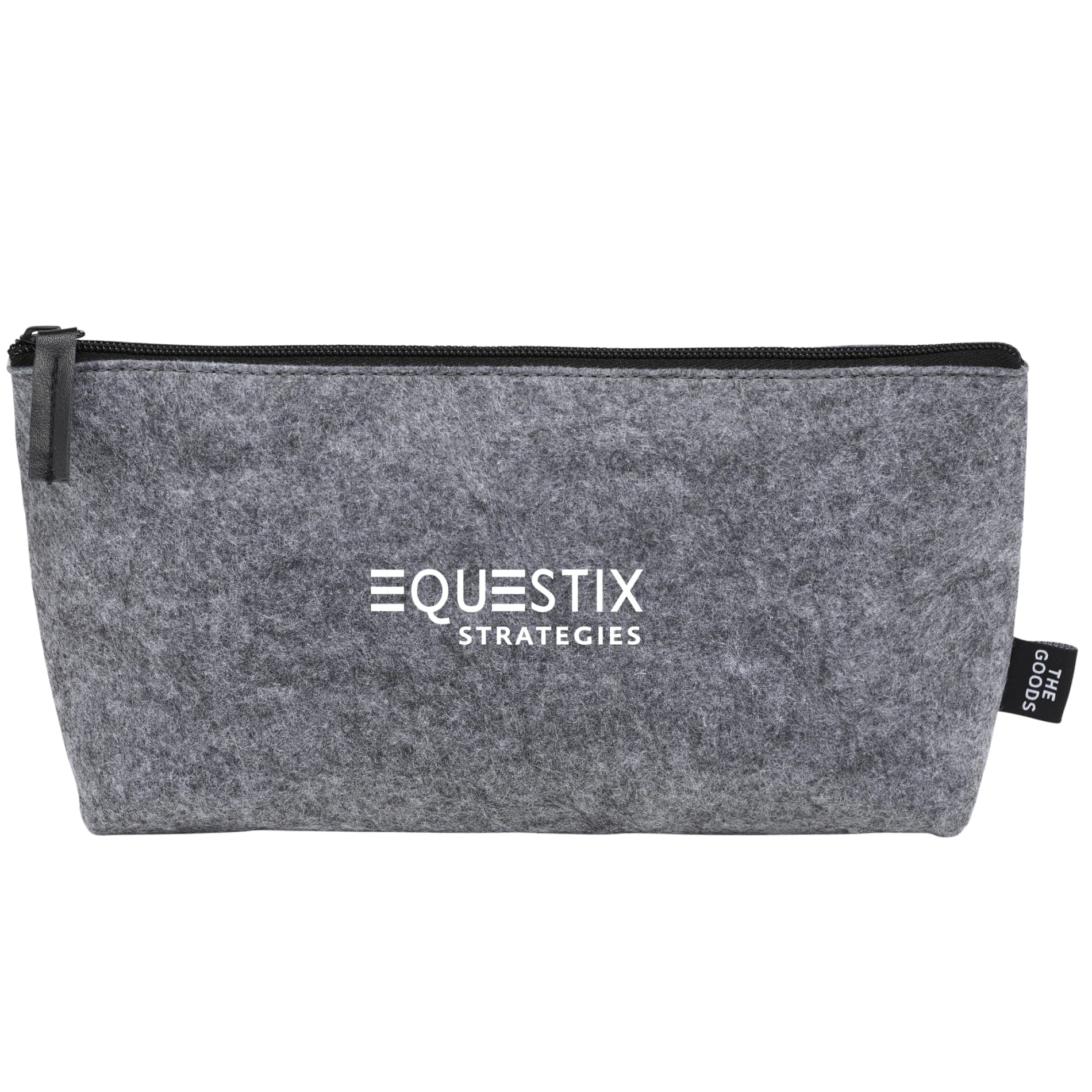 THE GOODS™ Recycled Felt Zippered Pouch - Image 1