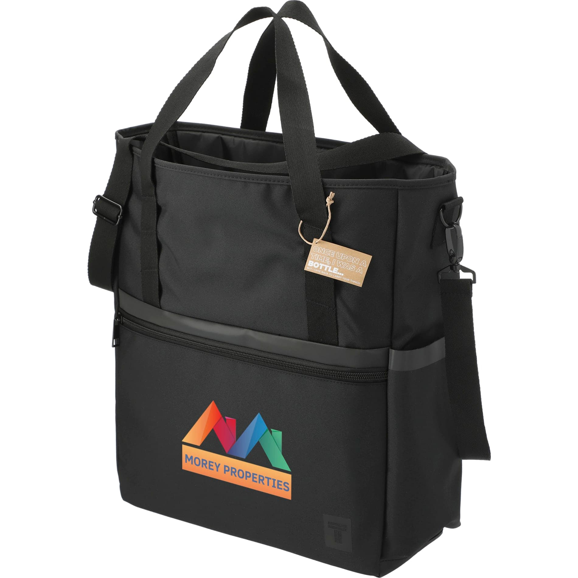 Tranzip Recycled Computer Tote - Image 1