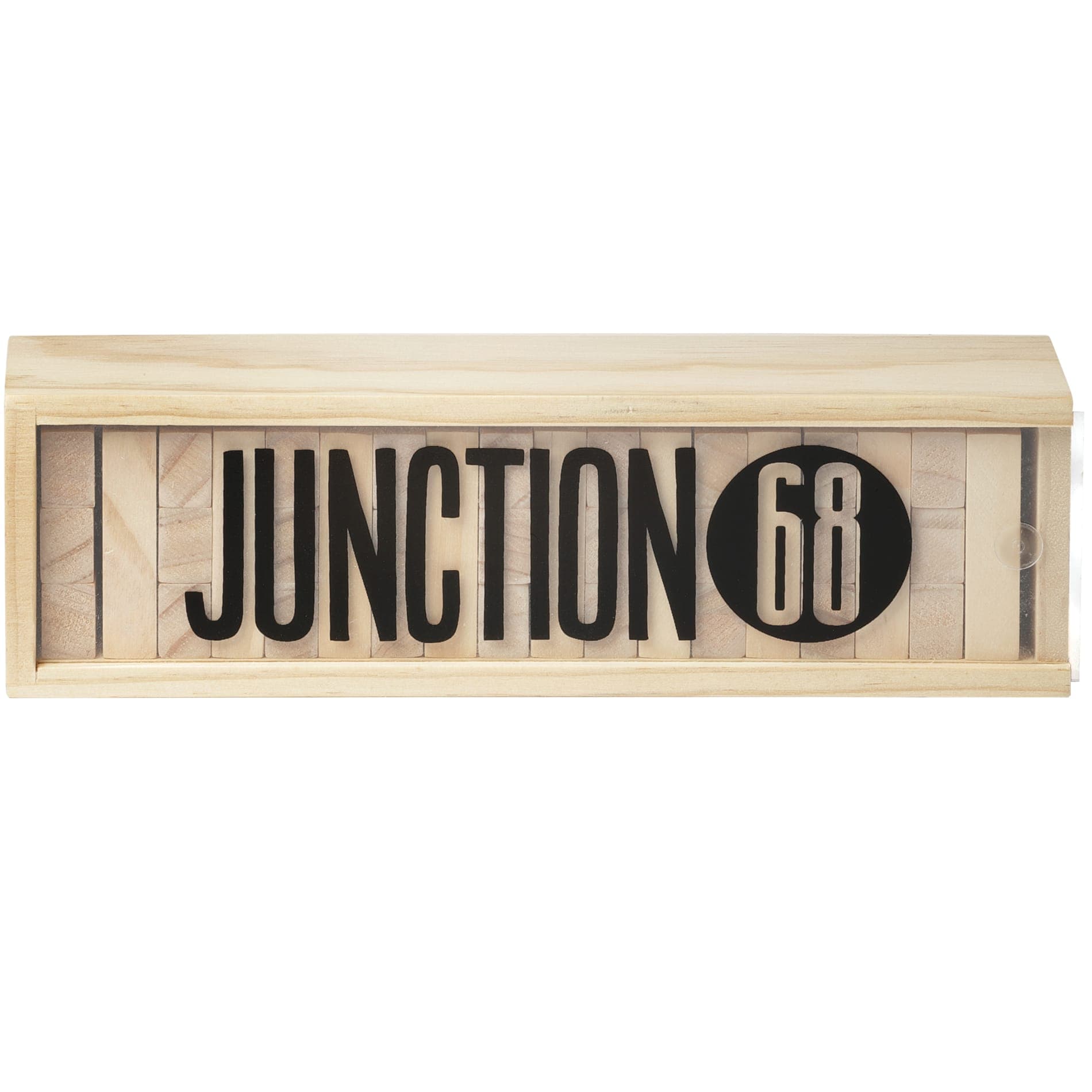 Tumbling Tower Wood Block Stacking Game - Image 1