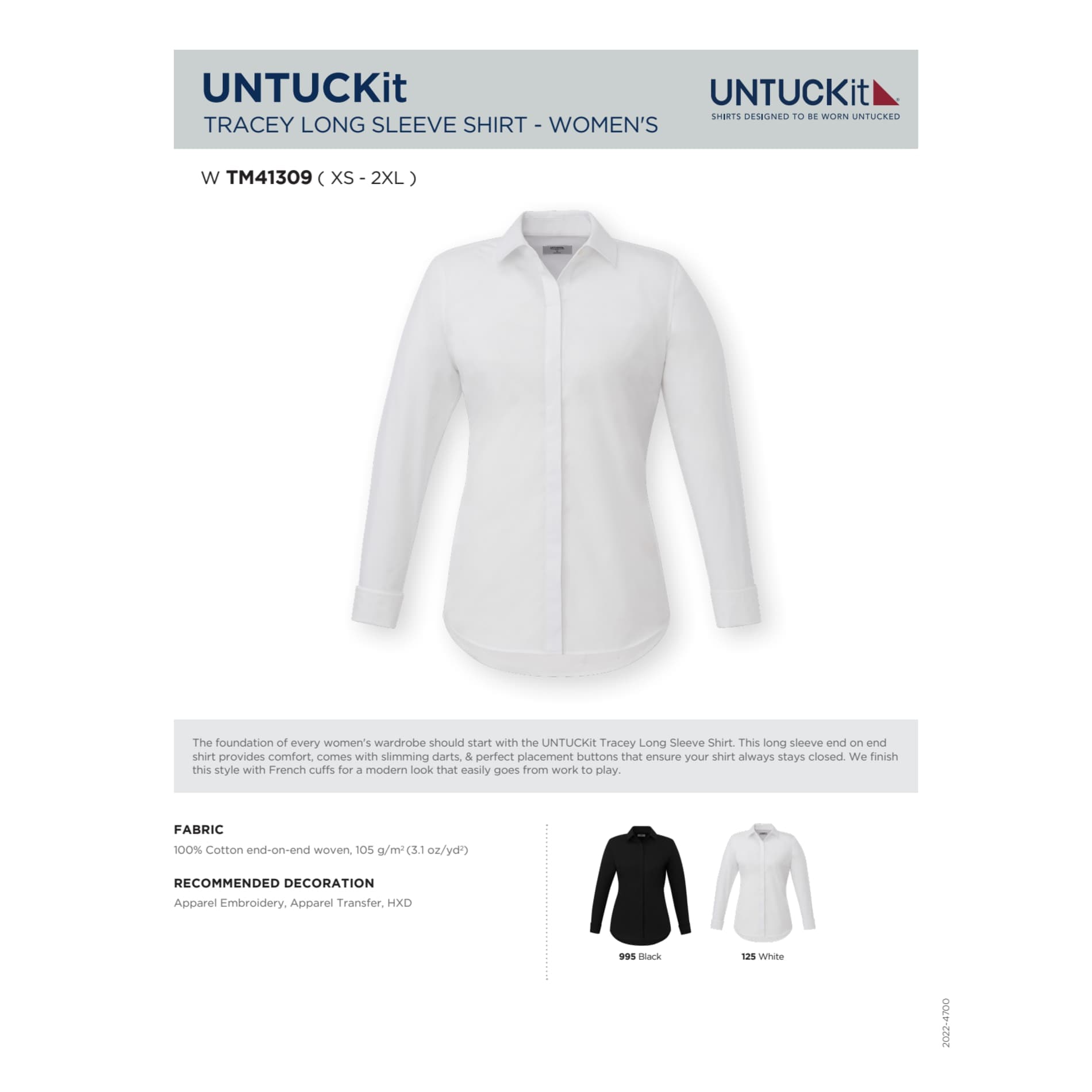 UNTUCKit Tracey Long Sleeve Shirt - Women's - Image 1