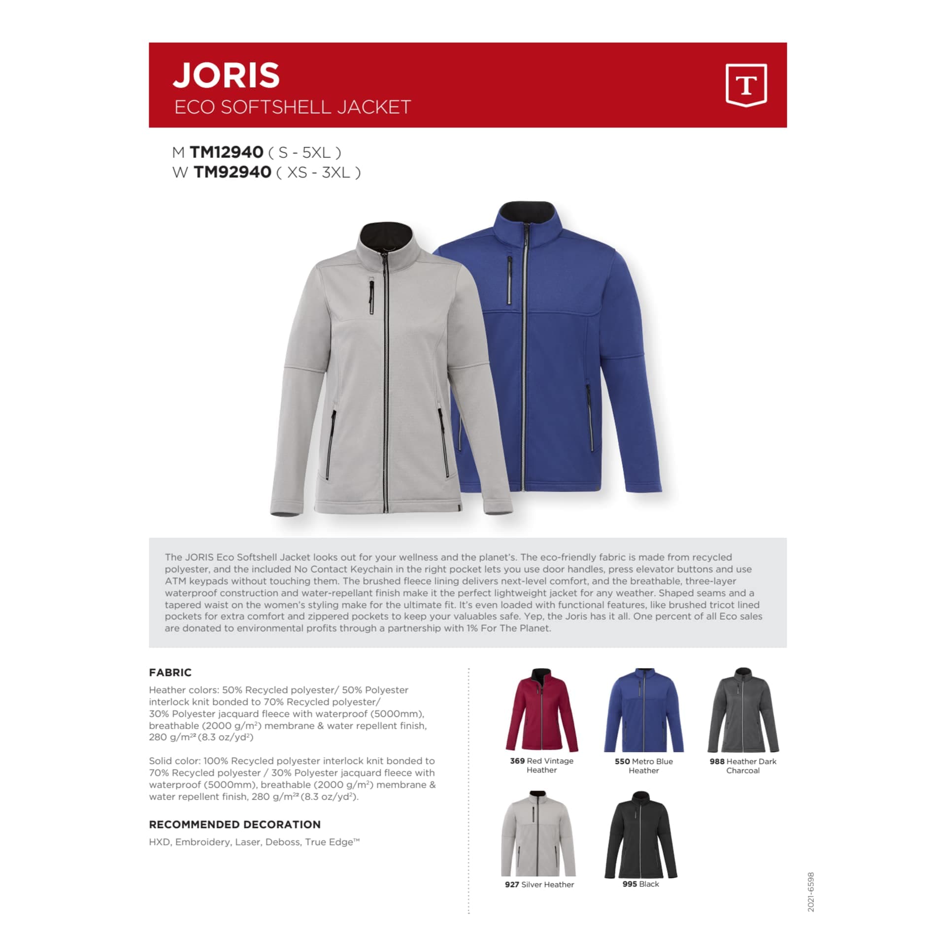 Women's JORIS Eco Softshell Jacket - Image 1