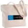 Zippered 12oz Cotton Canvas Shopper Tote - Image 1