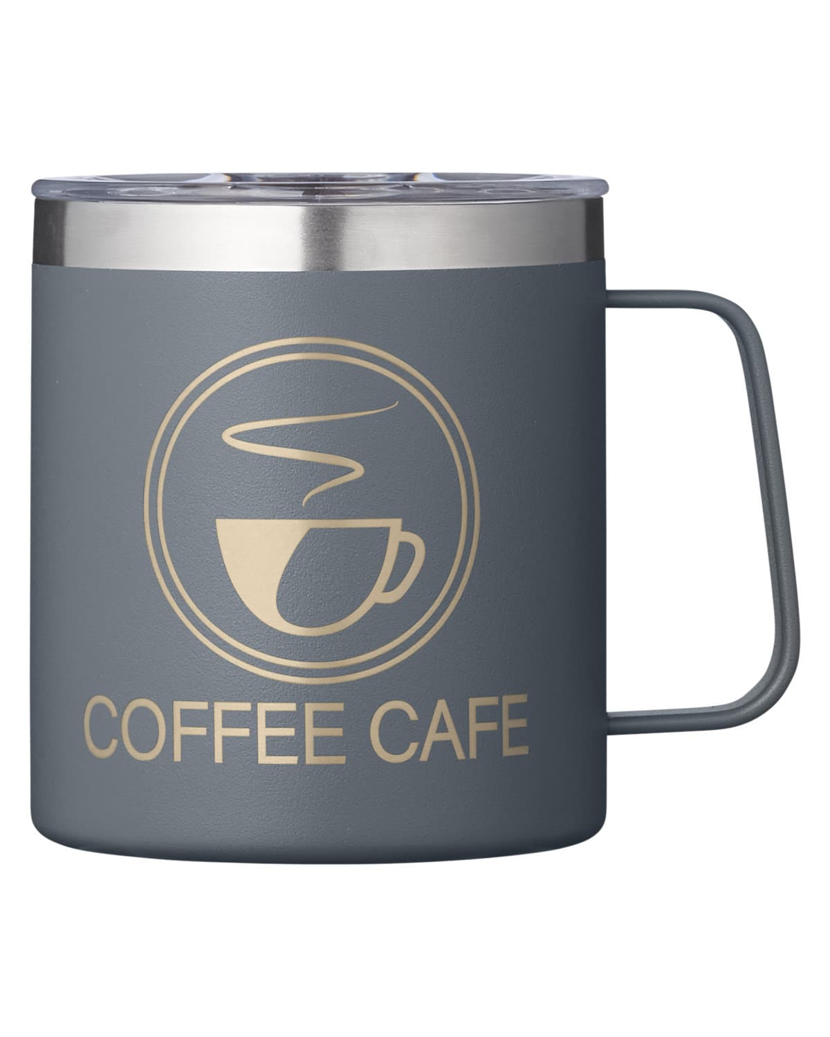 15 oz. Double Wall Insulated Camp Mug. - Image 1
