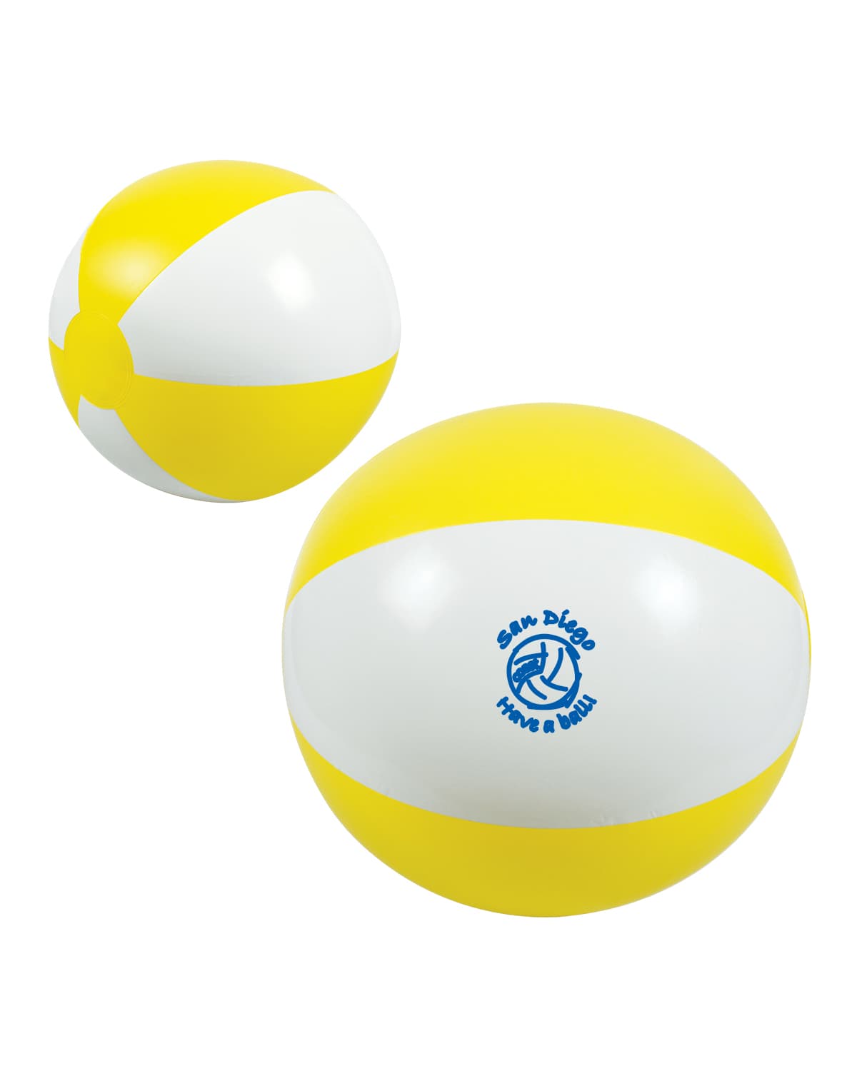 16" Two-Tone Beach Ball. - Image 1