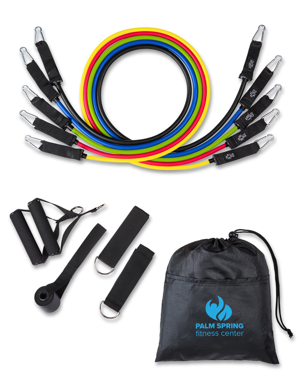 b.active Ultimate Resistance Band Fitness Set. - Image 1