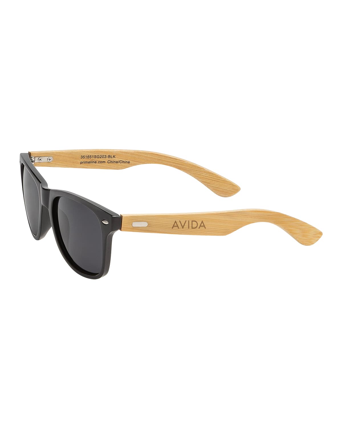 Bamboo & Recycled ABS Sunglasses. - Image 1