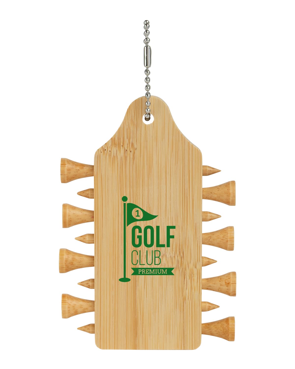 Bamboo Golf Tee Pack. - Image 1