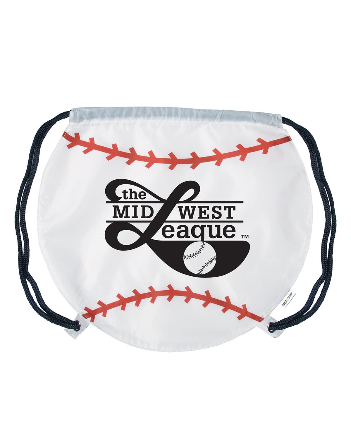 Baseball Drawstring Bag. - Image 1