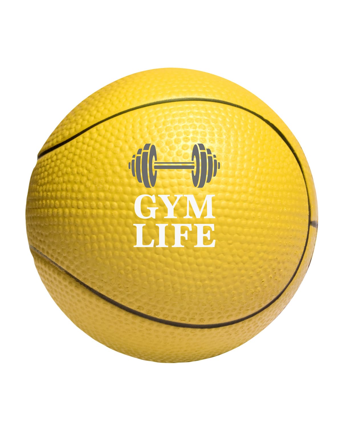 Basketball Shape Stress Ball. - Image 1