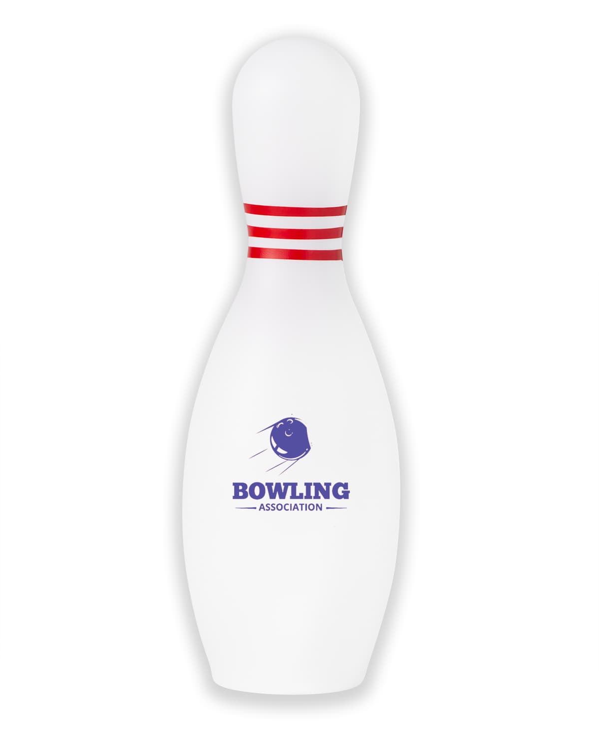 Bowling Pin Shape Stress Ball.