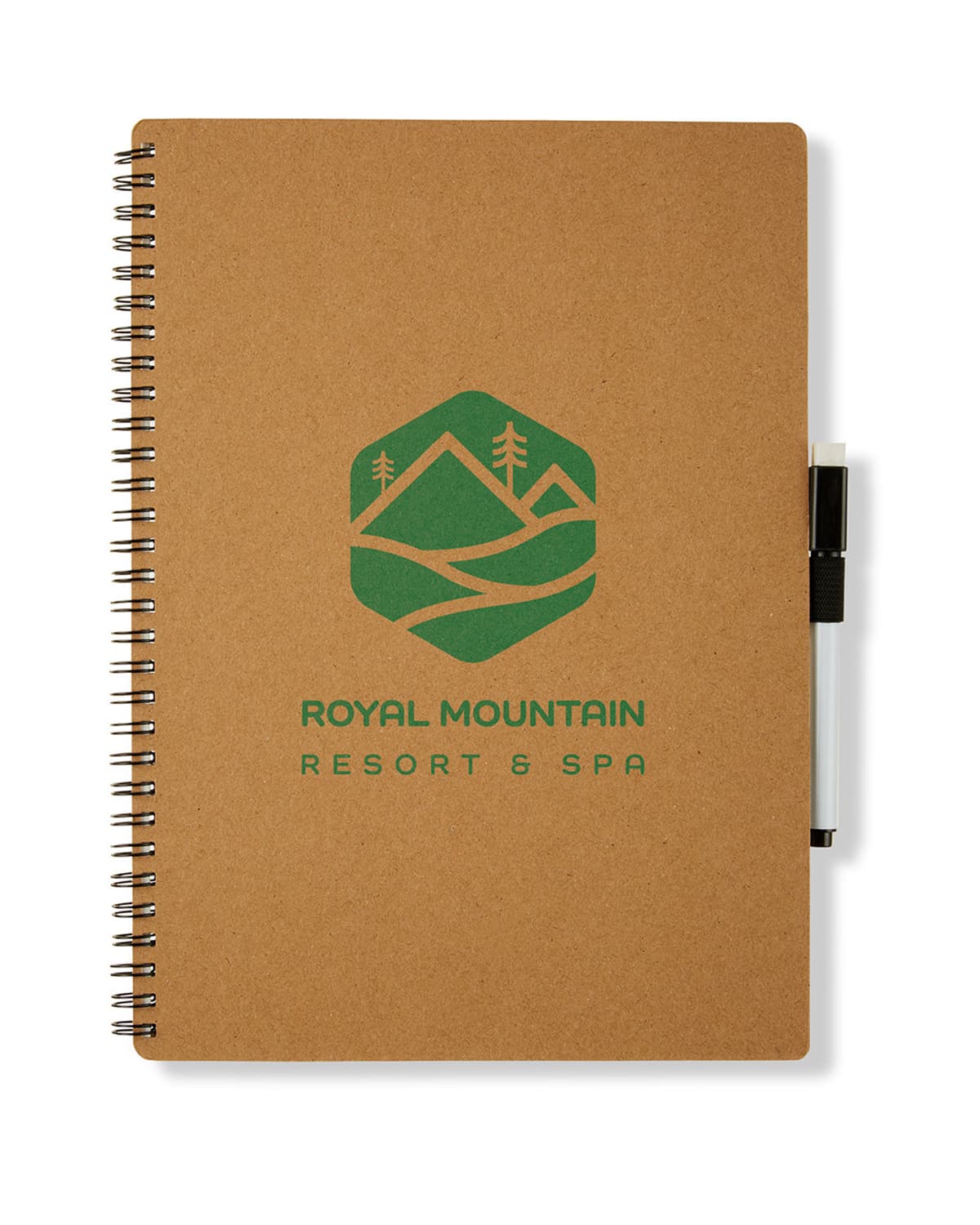Brainstorm Dry Erase Notebook & Marker 7.75" x 10.5". - Image 1