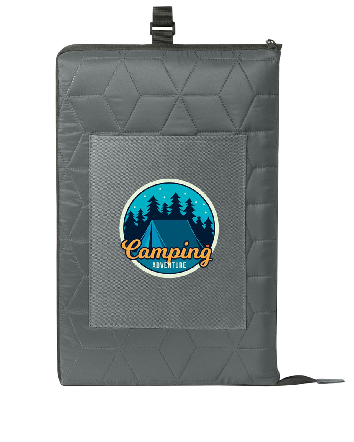 Campfire Packable Blanket With Backpack Straps. - Image 1