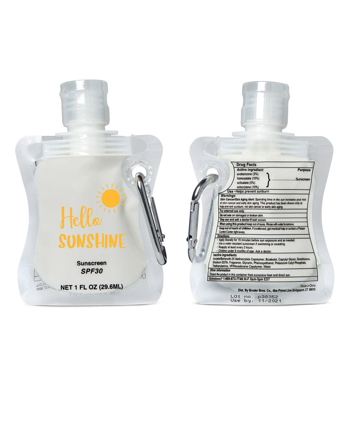 Collapsible Sunscreen 1 oz.