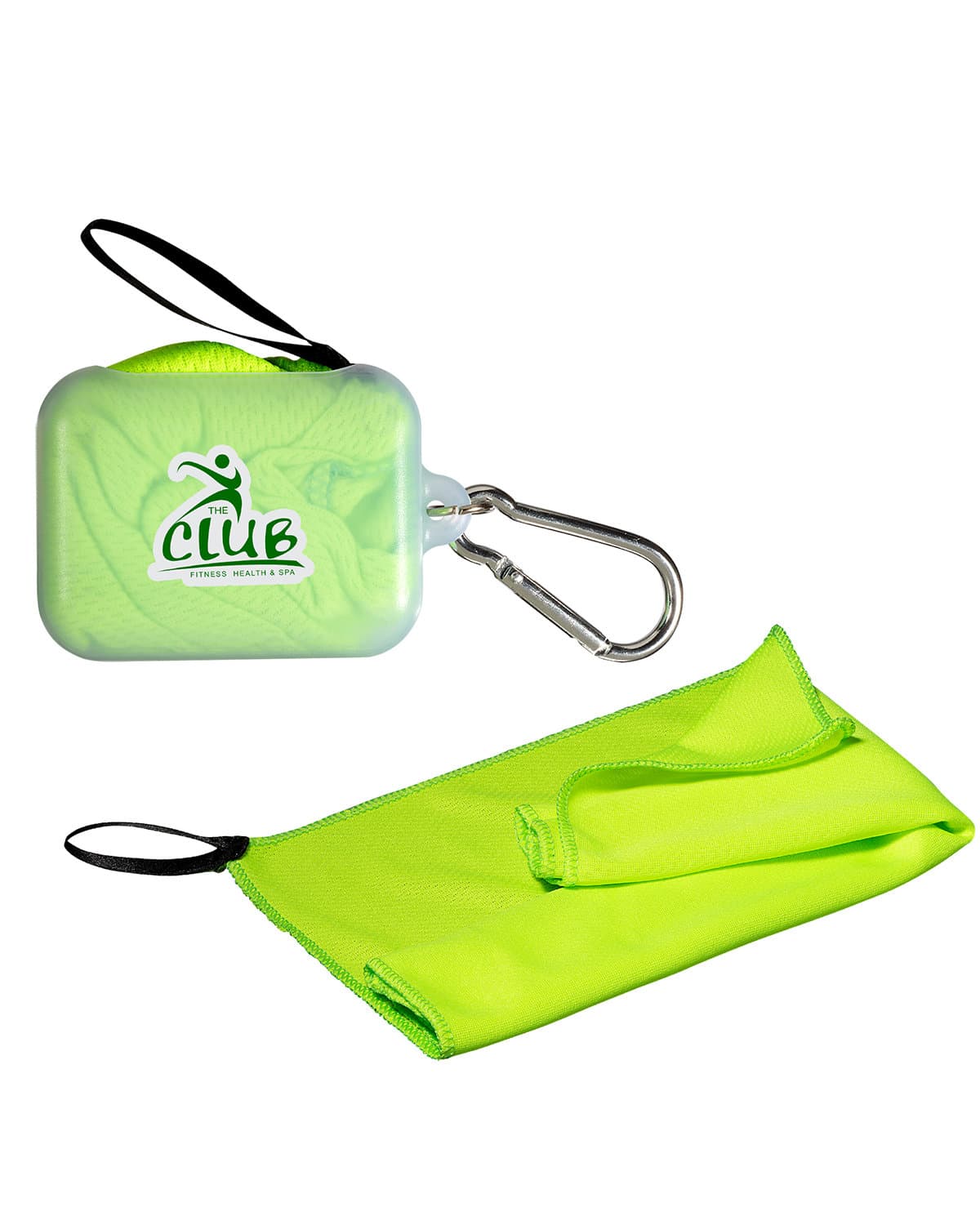 Cooling Towel In Carabiner Case. - Image 1