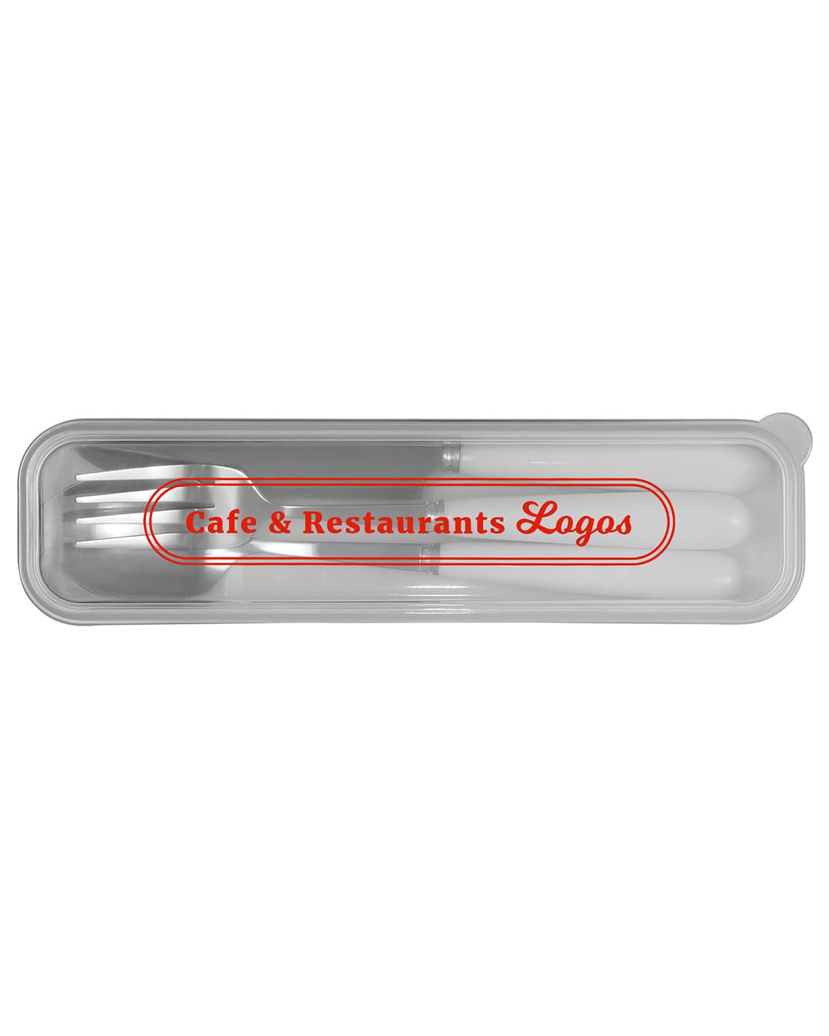 Cutlery Set In Plastic Case. - Image 1