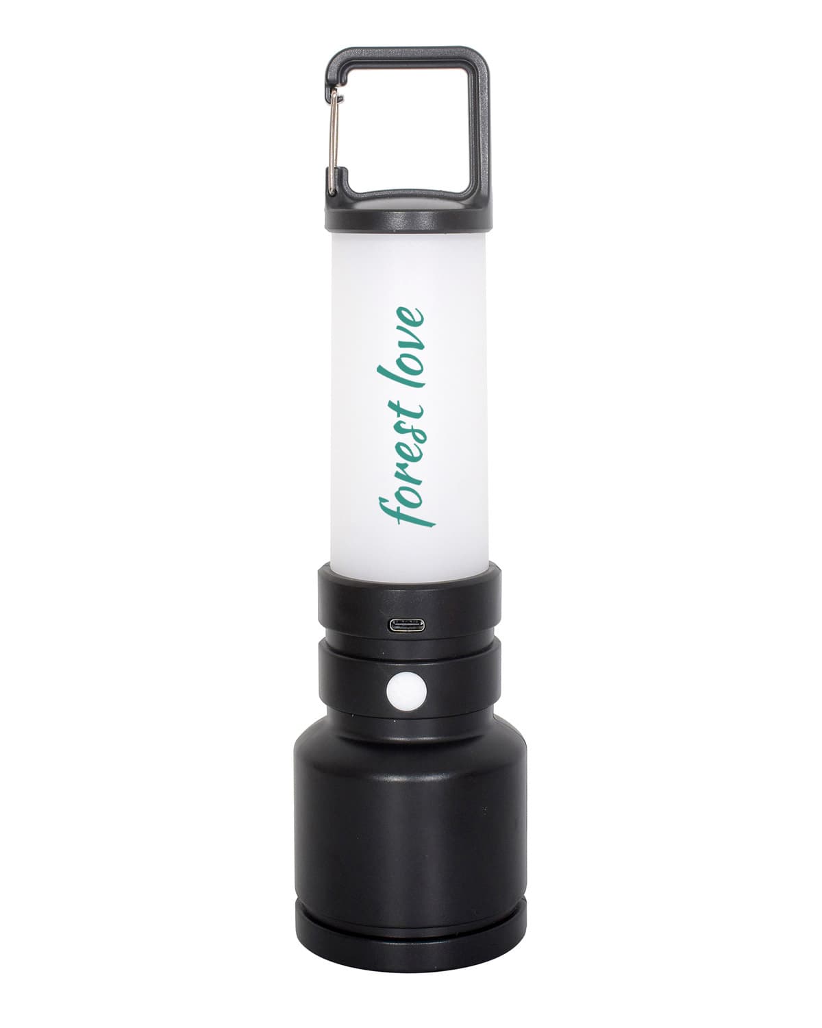 Dream Team 2-in-1 Recycled ABS Plastic Rechargeable Flashlight with Lantern. - Image 1
