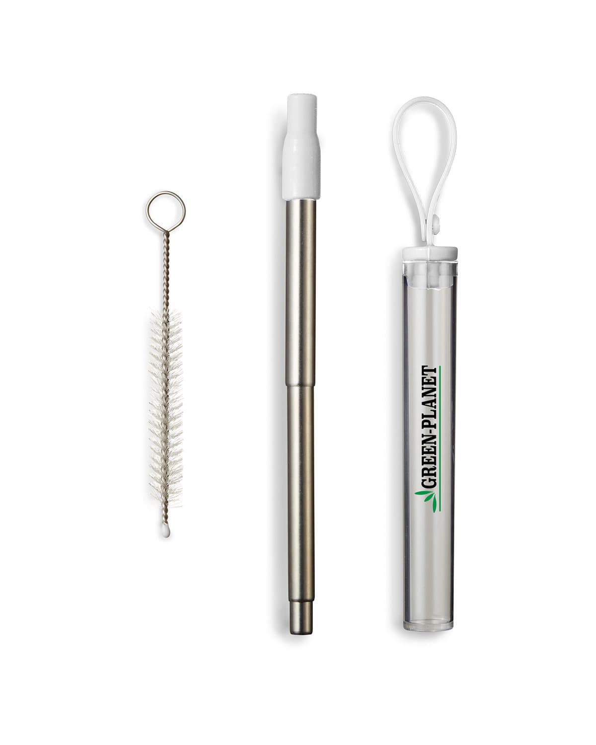Festival Telescopic Reusable Drinking Straw Kit. - Image 1