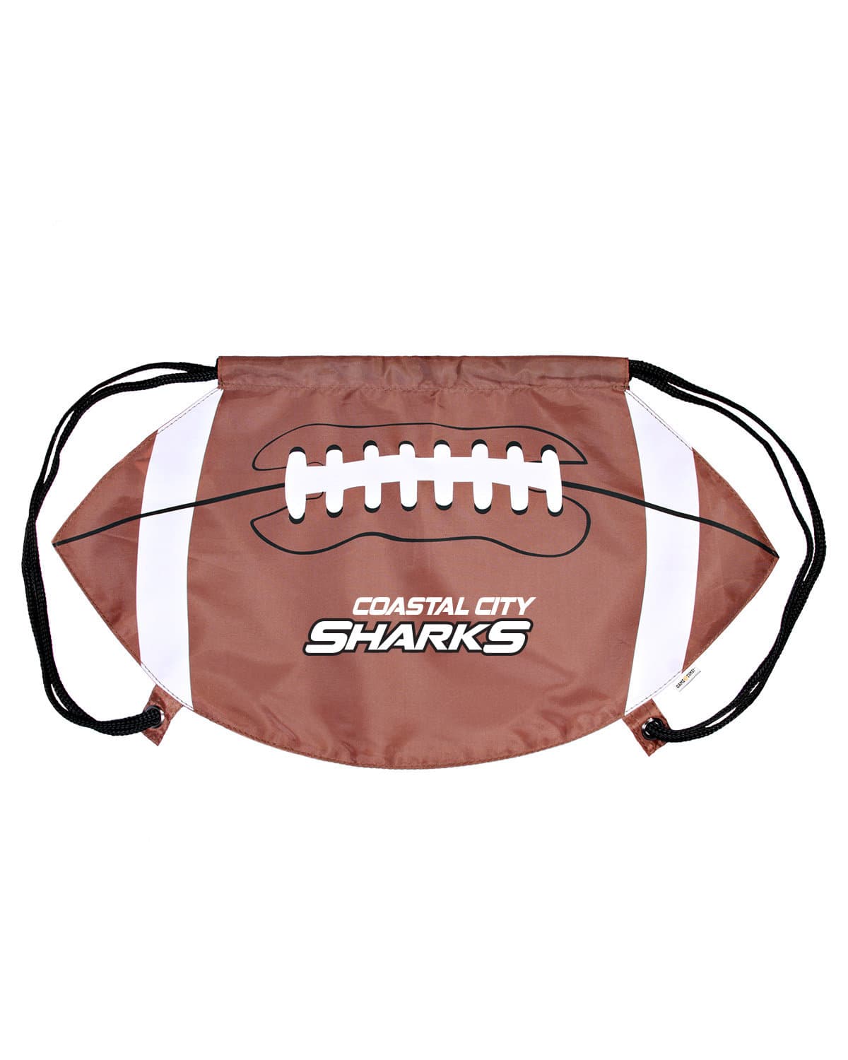 Football Drawstring Bag. - Image 1