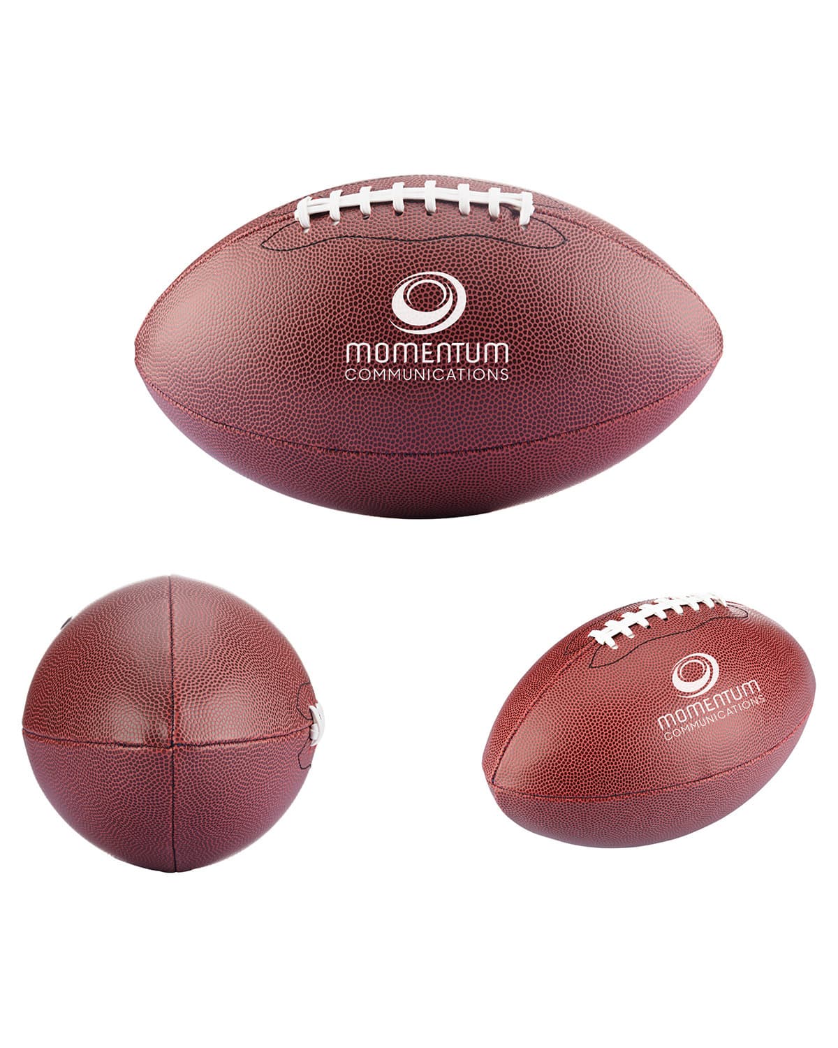 Full-Size Synthetic Leather Promotional Football. - Image 1