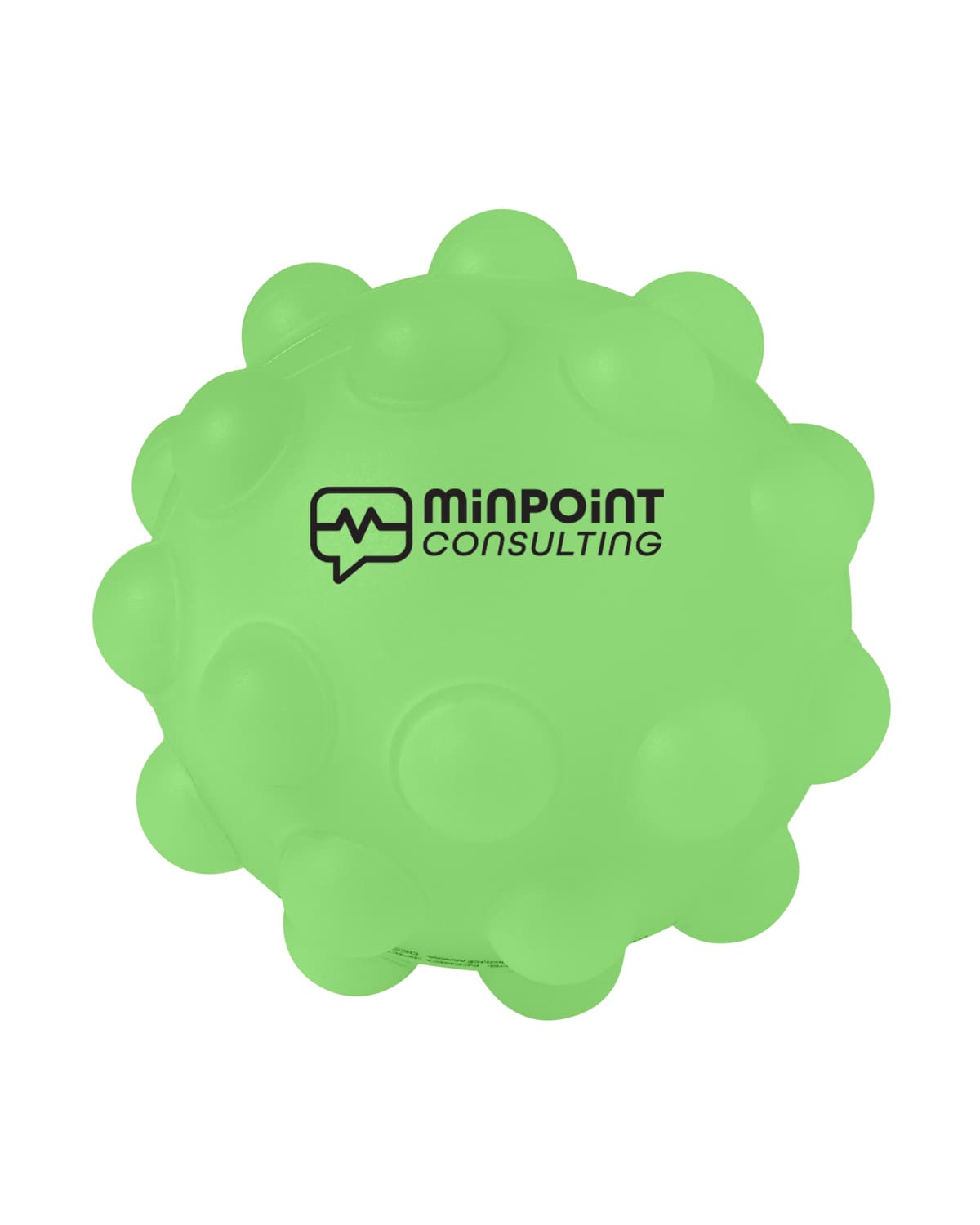 Glow in the Dark Push Pop Bubble Ball Fidget Sensory Toy.