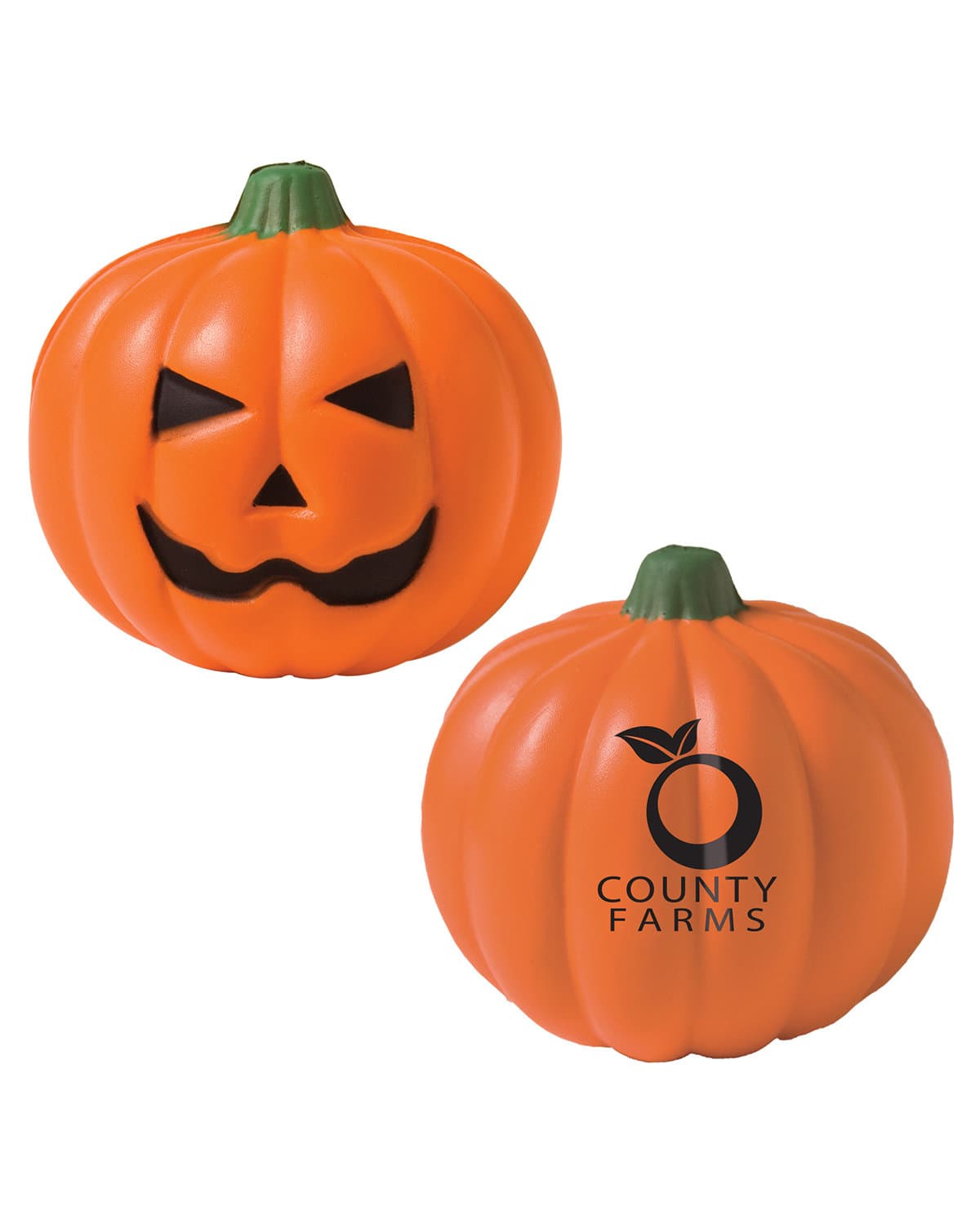 Halloween Pumpkin Shape Stress Ball. - Image 1