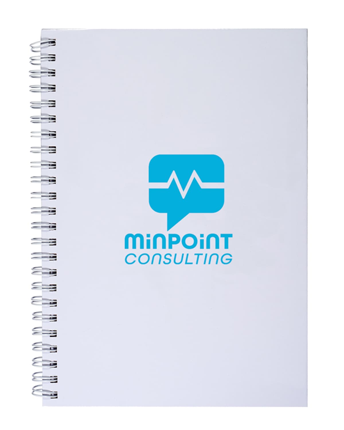 Hardcover Spiral Notebook 5.75" x 8.25". - Image 1