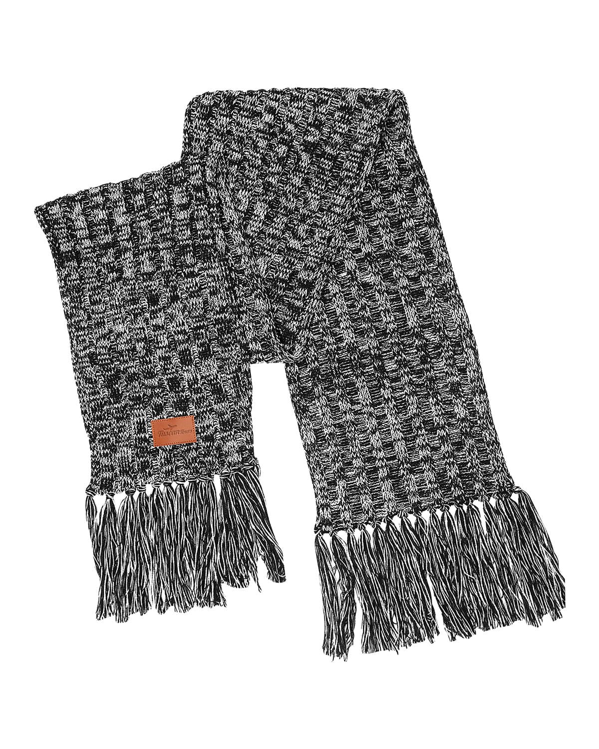 Heathered Knit Scarf. - Image 1