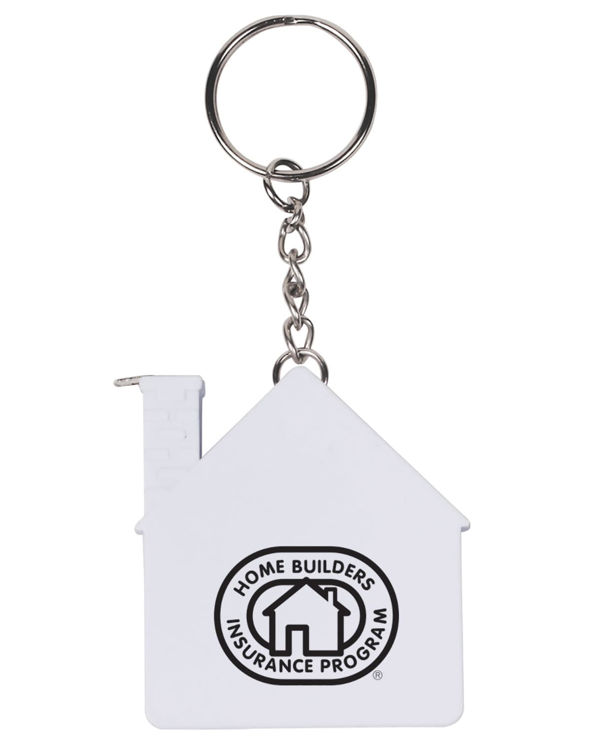 House Tape Measure Key Chain 3'. - Image 1