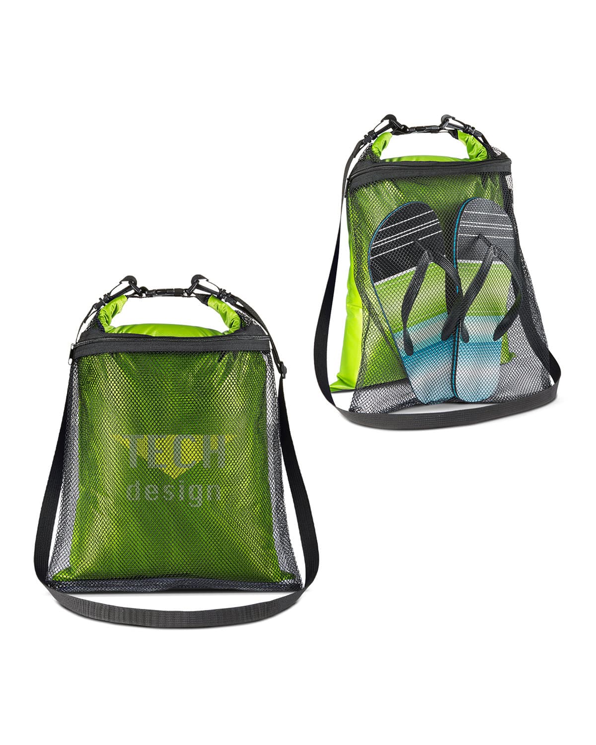 Mesh Water-Resistant Wet-Dry Bag. - Image 1