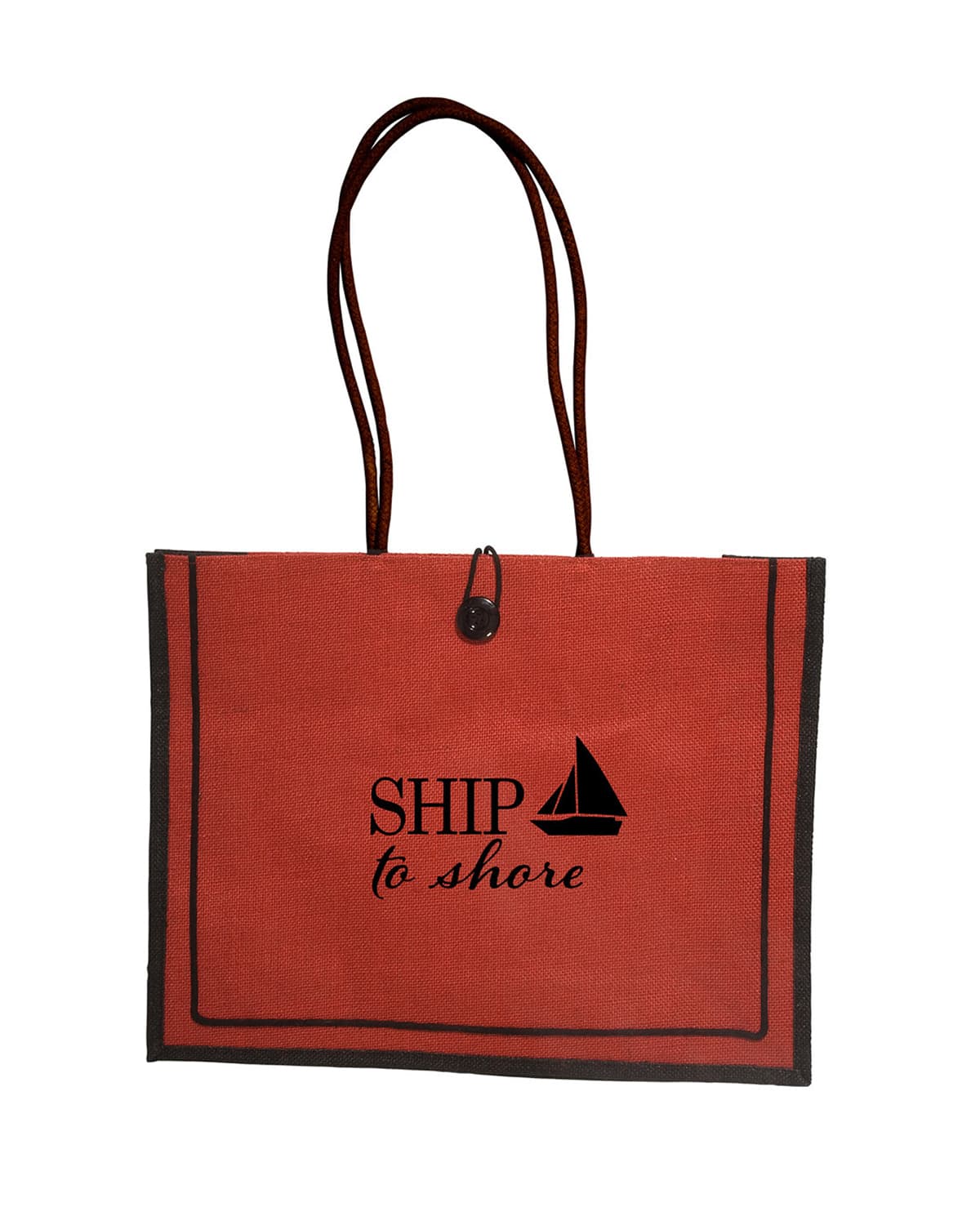 Milan Jute Tote Bag. - Image 1