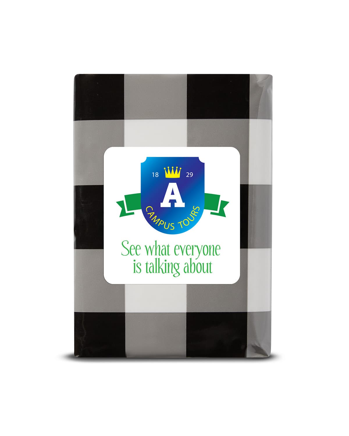 Mini Tissue Packet - Buffalo Plaid. - Image 1